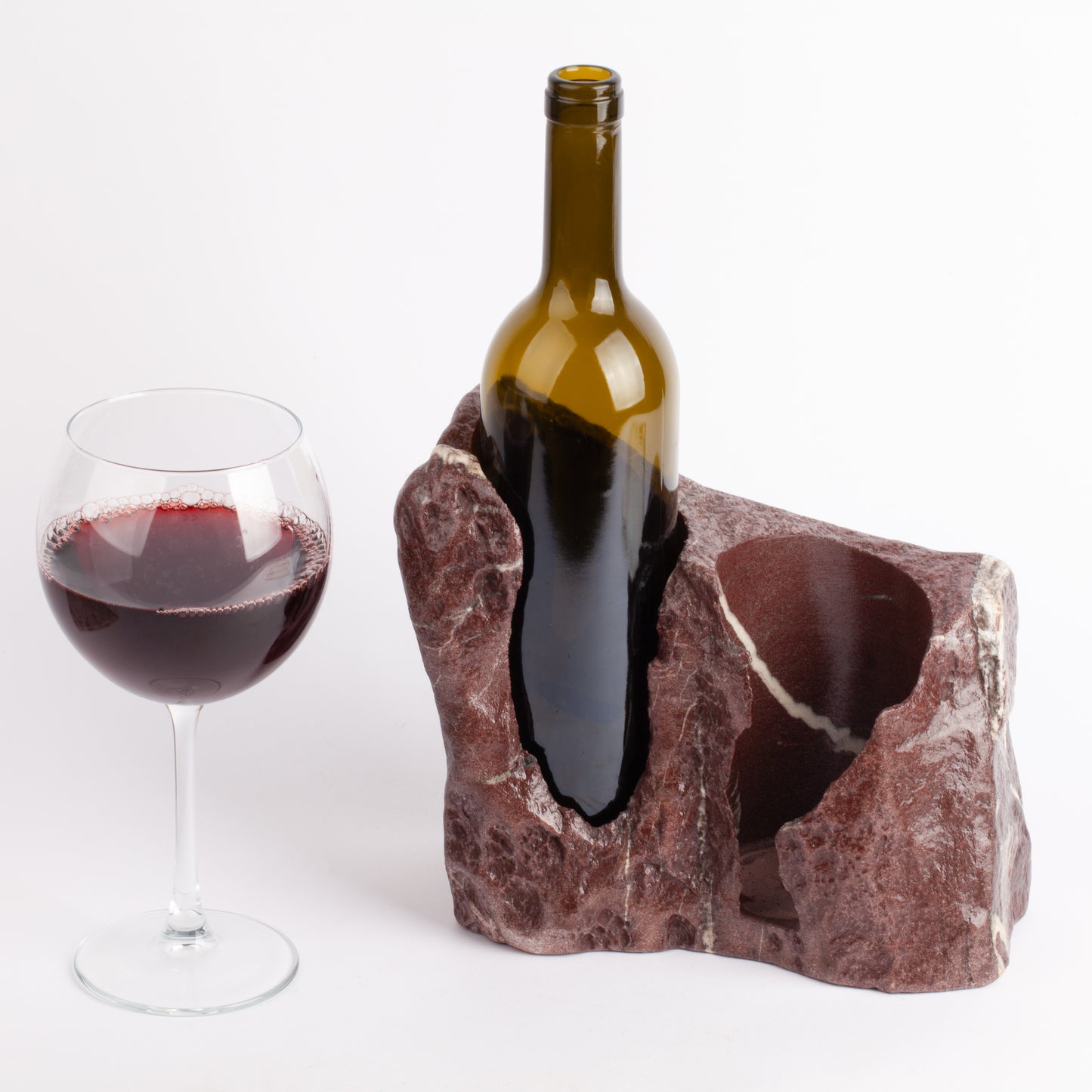 Unique Marble Wine Bottle Holder / Stone Wine Bottle Holder / Stone Wine Holder / Marble Wine Bottle Holder / Wine Holder / Wine Rack