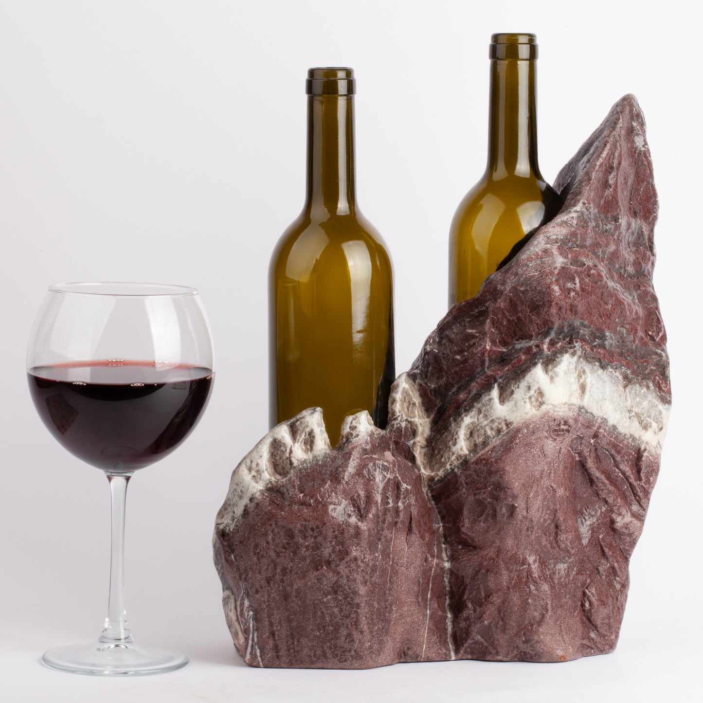 Unique Marble Wine Bottle Holder / Stone Wine Bottle Holder / Stone Wine Holder / Marble Wine Bottle Holder / Wine Holder / Wine Rack