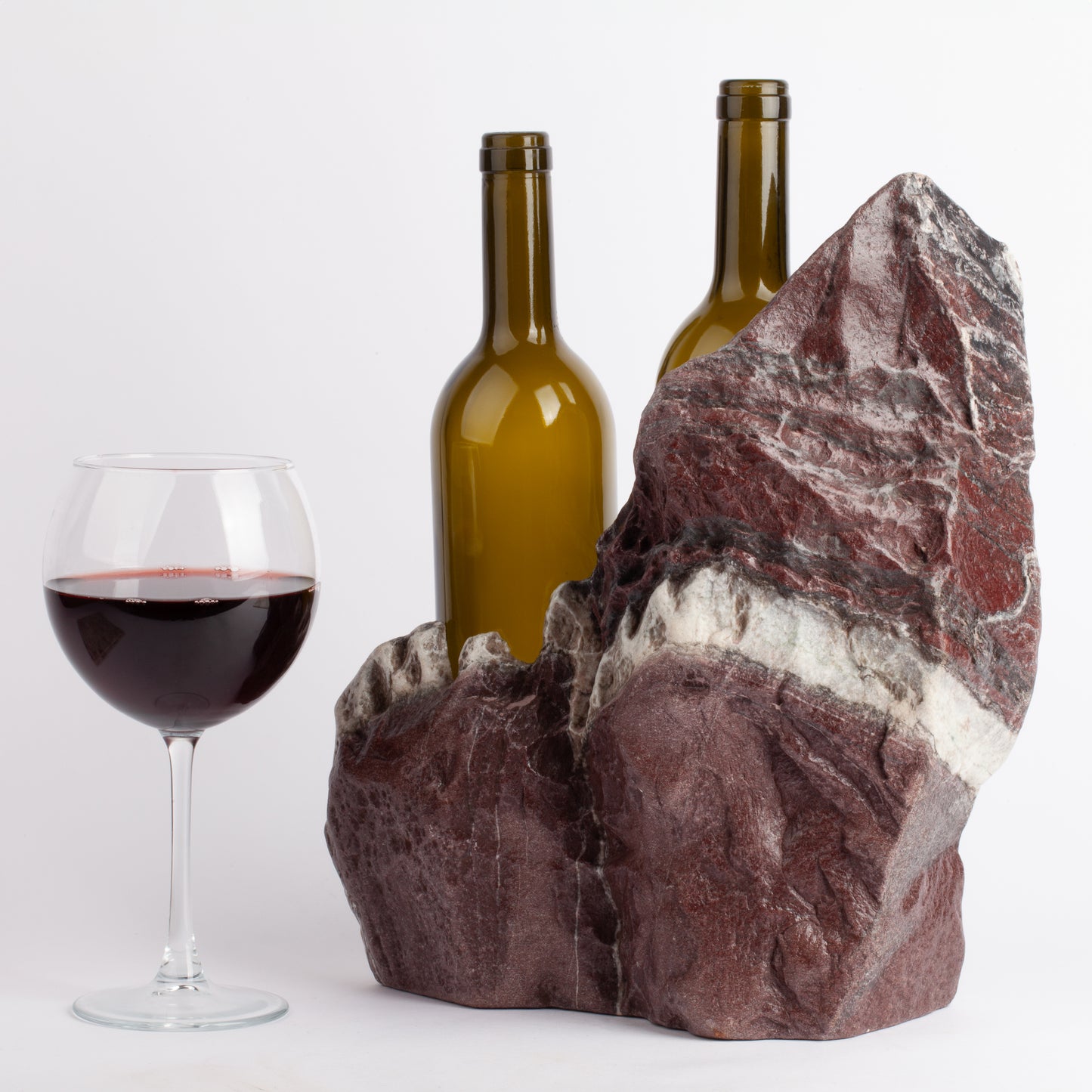 Unique Marble Wine Bottle Holder / Stone Wine Bottle Holder / Stone Wine Holder / Marble Wine Bottle Holder / Wine Holder / Wine Rack