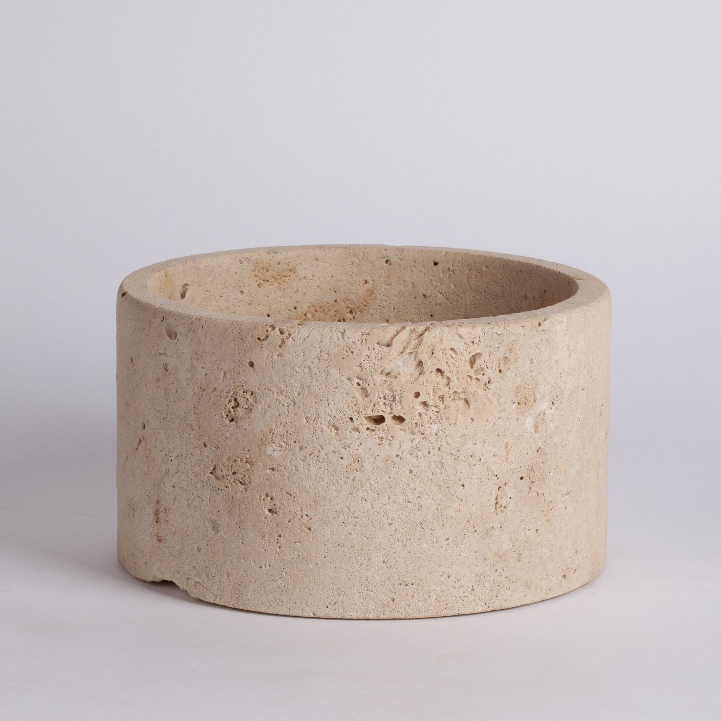 Various Size Travertine Cylinder Bowl / Natural Stone Bowl / Kitchen Accessories /Home Gift / Home Decoration / Handmade Bowl / Gift For Her