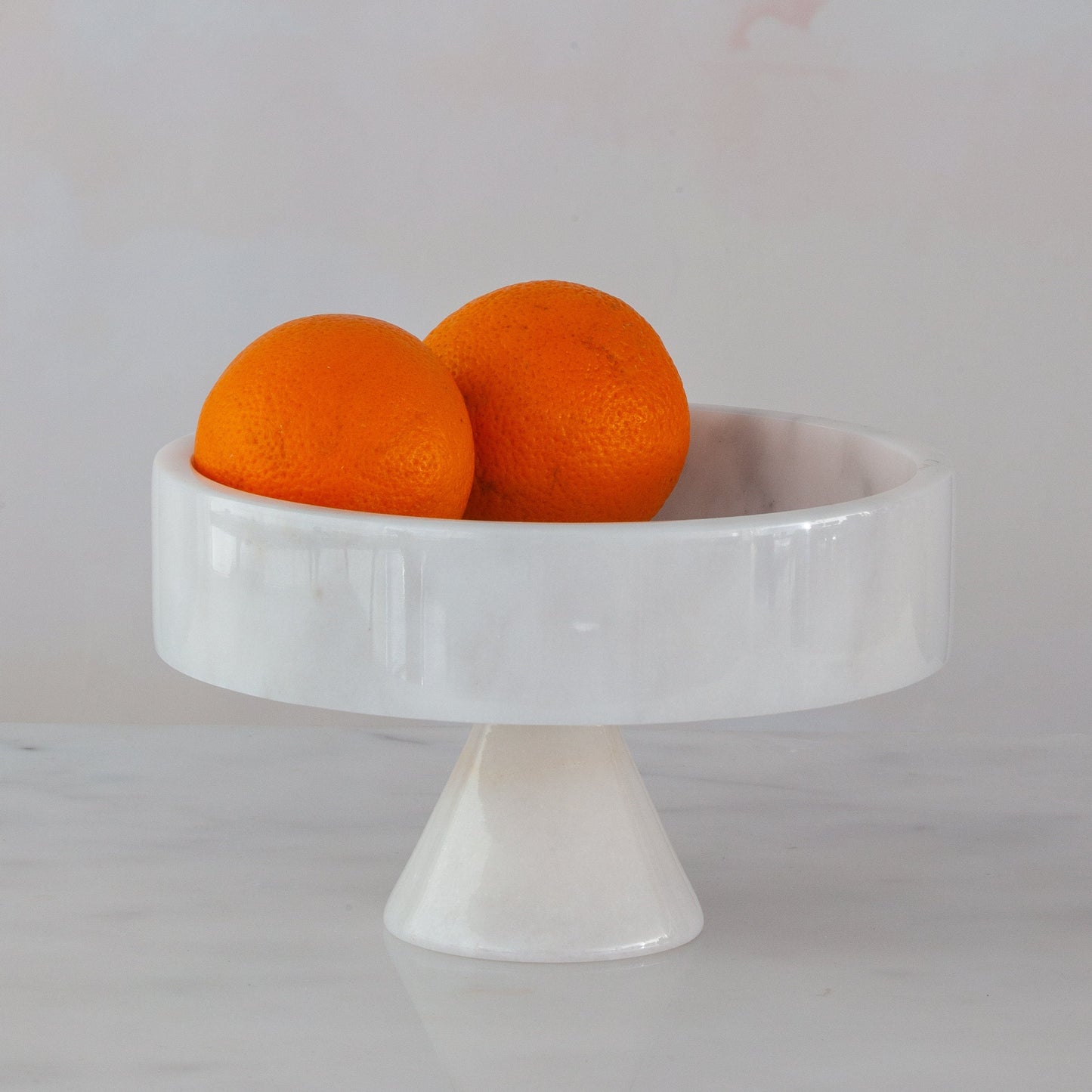 Marble Serving Bowl / Marble Pedestal Bowl / Fruit Bowl / Marble Bowl / Home Gift / Home Decoration / Gift For Her