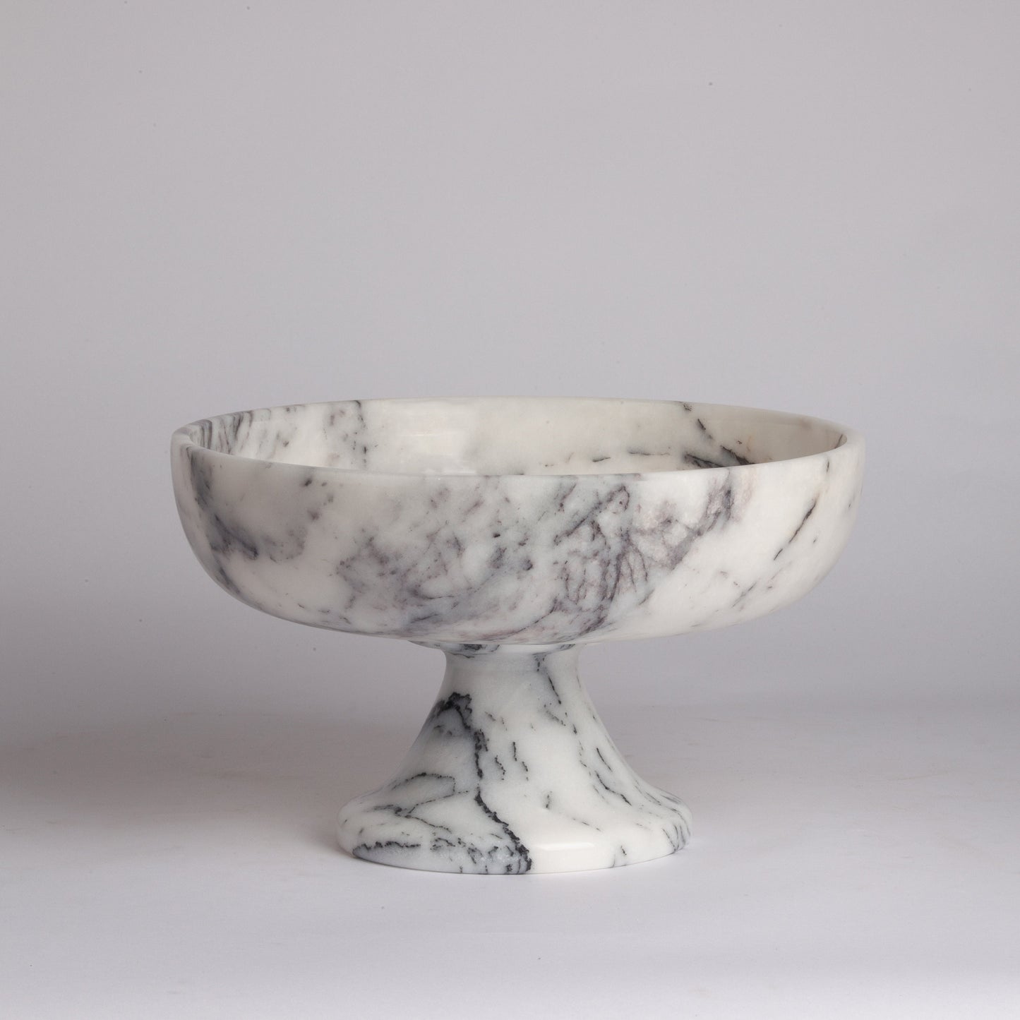 Marble Serving Bowl / Marble Pedestal Bowl / Centerpiece Bowl / Large Fruit Bowl / Home Decoration / Marble Bowl / Home Accessories