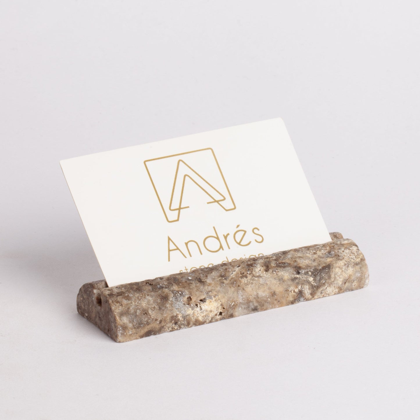 Travertine Business Card Holder, Reserved Sign Holder, Card Stand, Display Stand, Menu Holder, Photo Holder, Photo Stand, Marble Photo Hold