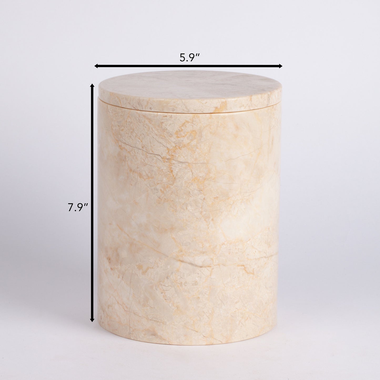 Marble Bathroom Trash Bin / Natural Marble Trash Bin / Stone Bathroom Bin / Bathroom Accessories / Marble Bathroom / Stone Bathroom Decor