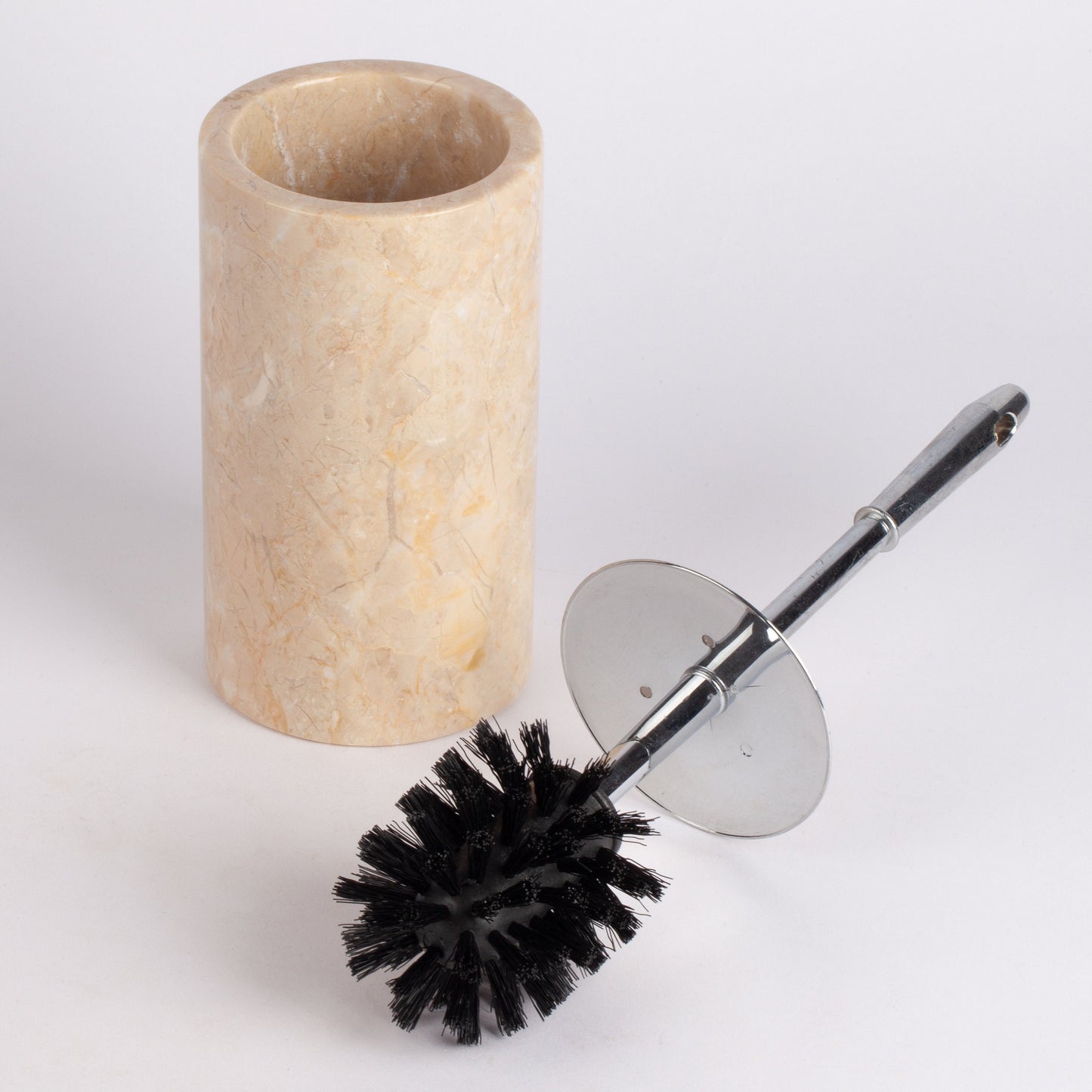 Marble Toilet Brush Holder / Natural Marble Toilet Brush Holder / Stone Toilet Brush Holder / Bathroom Accessories / Marble Bathroom