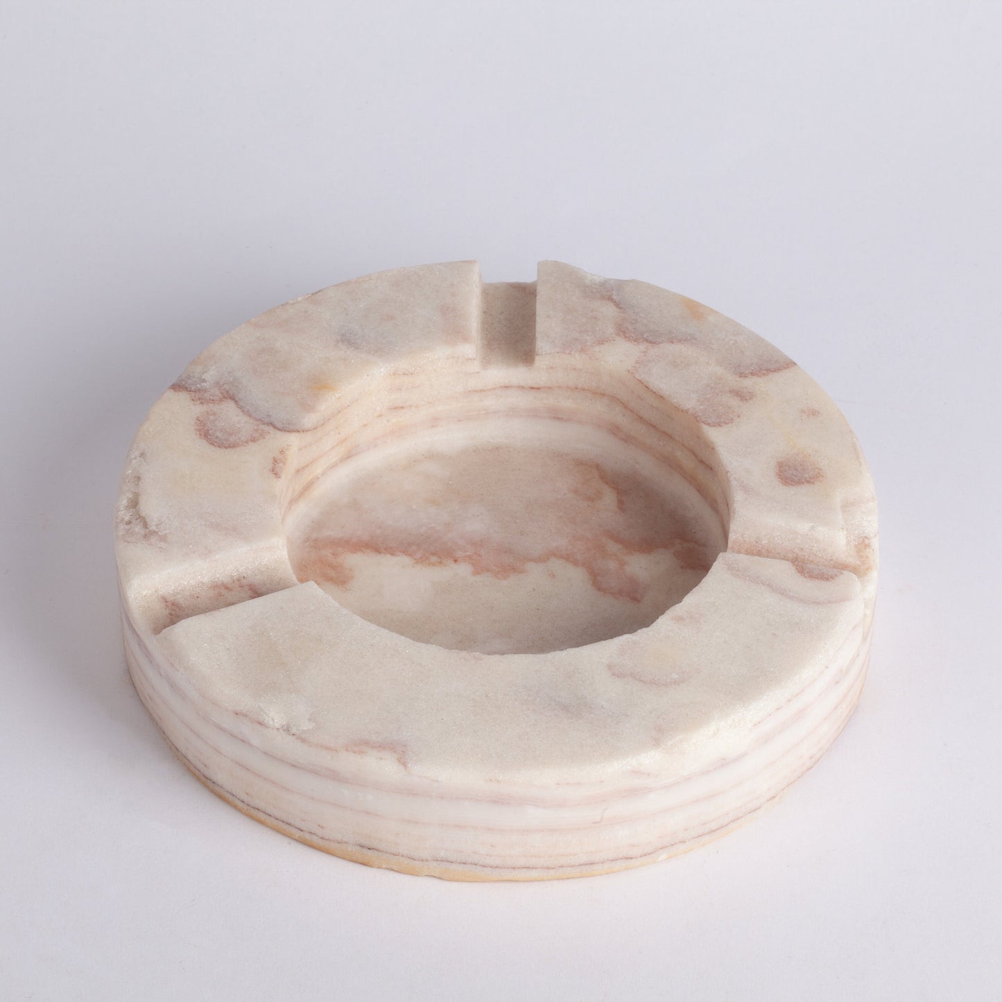 White Onyx Cigar Ashtray / Marble Cigar Ashtray / Cigar Ashtray / Travertine Cigar Ashtray / Cigar Holder / Raw Marble Ashtray