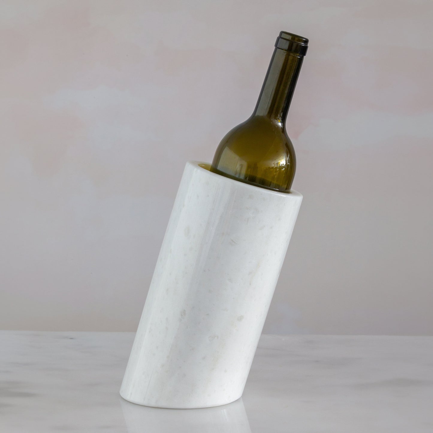 Black Marble Wine Bottle Holder / Stone Wine Bottle Holder / Stone Wine Holder / White Marble Wine Bottle Holder / Wine Holder