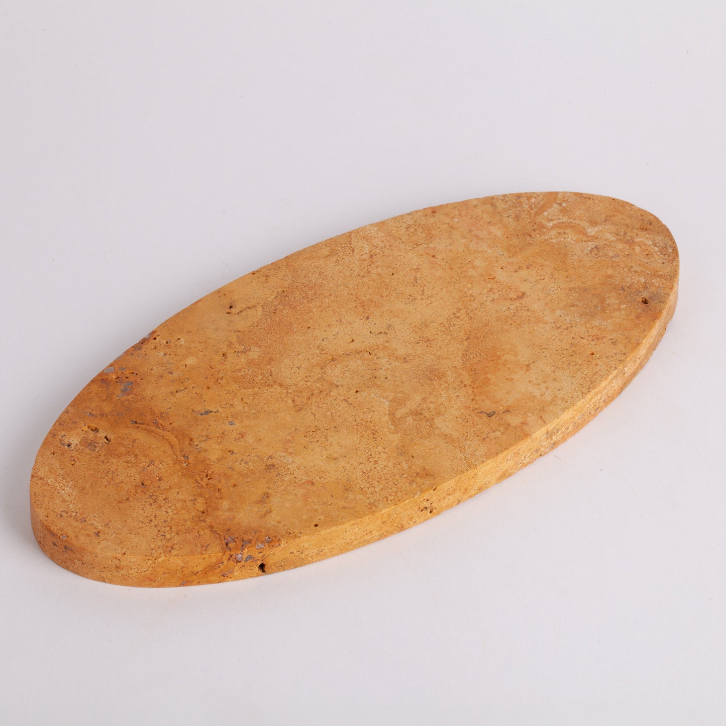 9.8" x 5.7" (25 x 14.5 cm), Travertine Tray, Stone Tray, Marble Plate, Marble Catchall, Stone Cathchall, Marble Tray, Natural Stone Tray