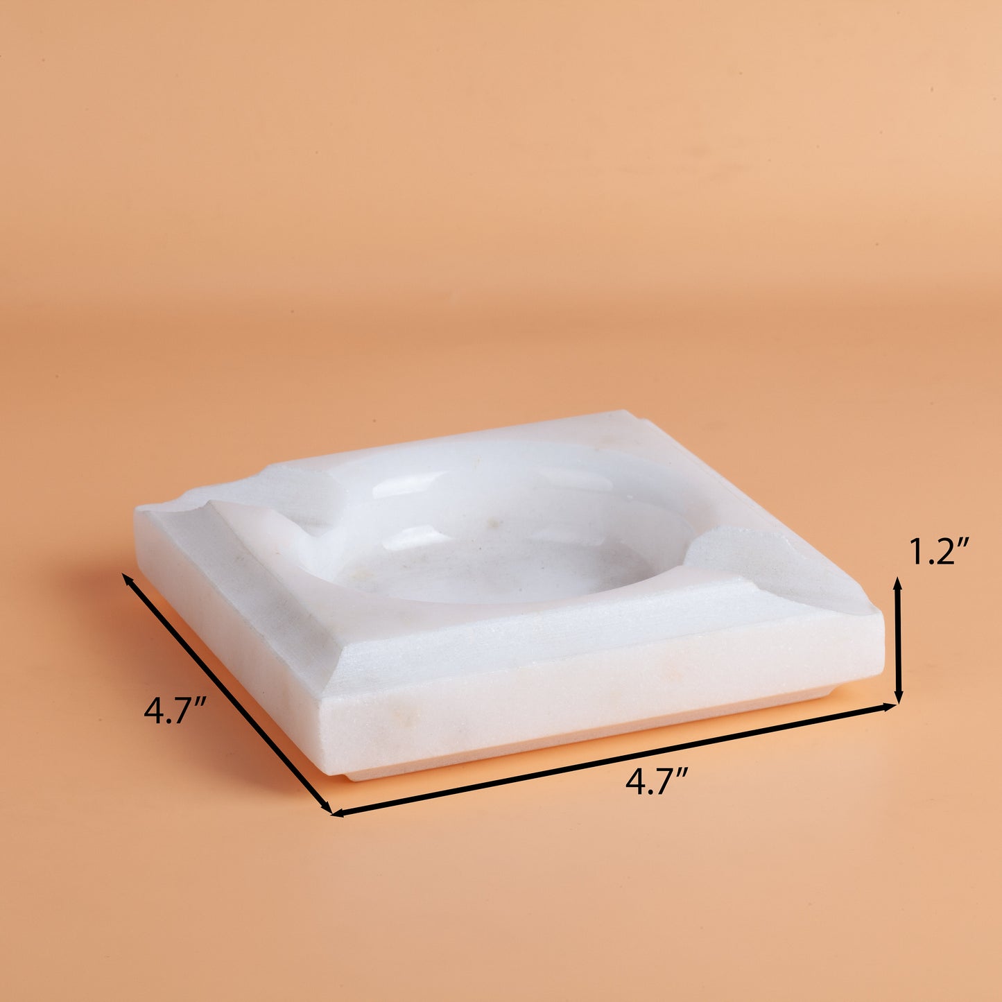 White Marble Ashtray / Marble Cigarette Ashtray / Marble Ashtray / Cigar Ashtray / Travertine Cigar Ashtray / Marble Cigar Ashtray