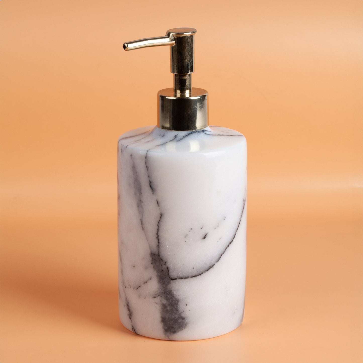 Lilac Marble Soap Dispenser / Marble Soap Dispenser / Stone Soap Dispenser / Bathroom Accessories / Marble Bathroom / Stone Bathroom Decor