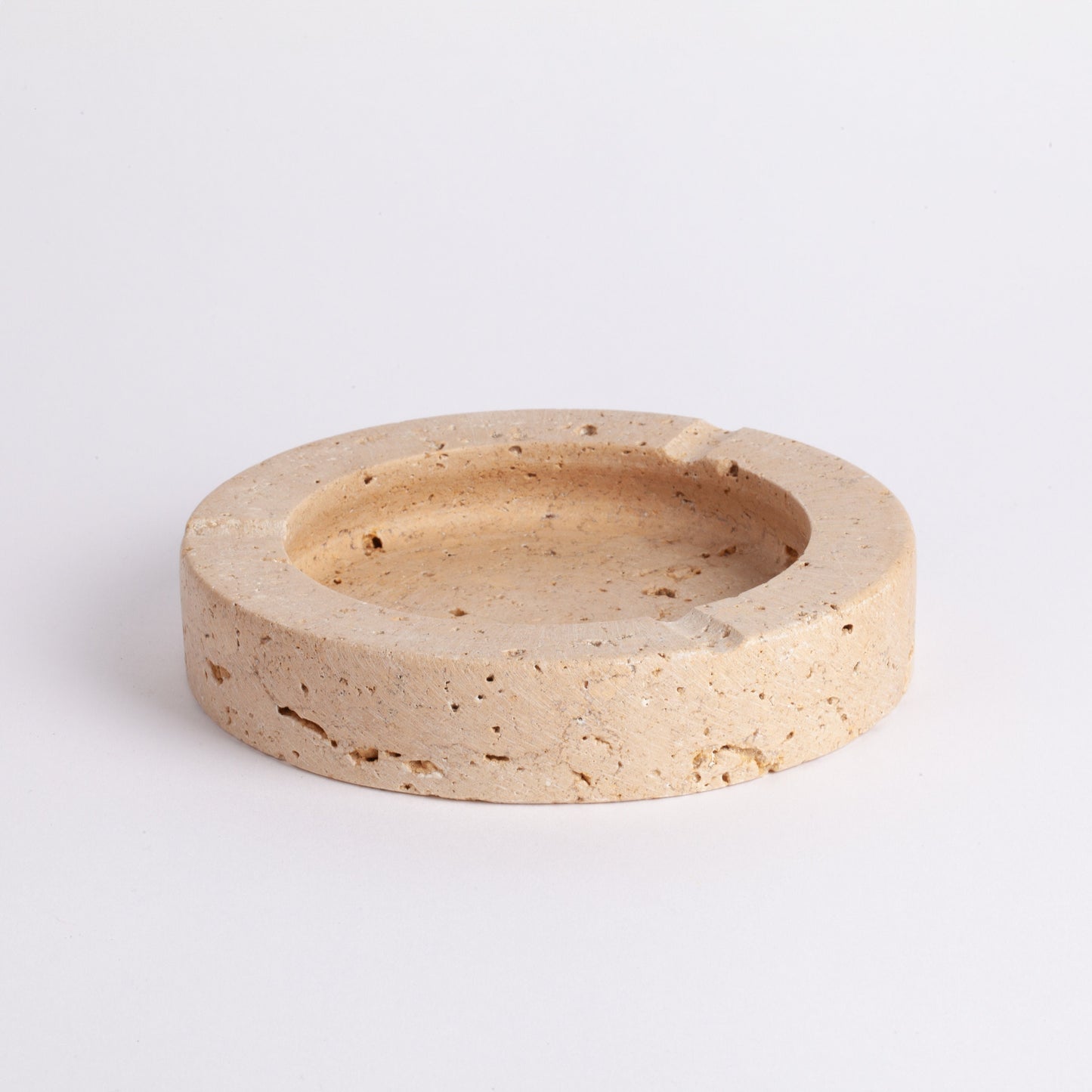 Travertine Ashtray, Marble Ashtray, Ashtray, Beige Travertine Ashtray, Pink Travertine Ashtray, Natural Stone Ashtray, Stone Ashtray