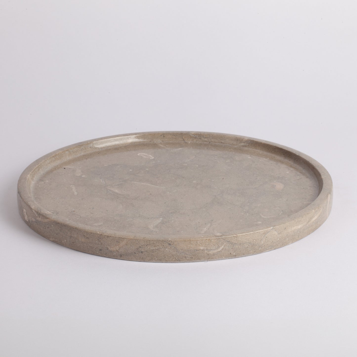 10.2" (26 cm) , Rustic Marble Round Tray, Marble Tray, Stone Tray, Marble Catchall, Marble Tray for bathroom, Bathroom Tray, Serving Plate