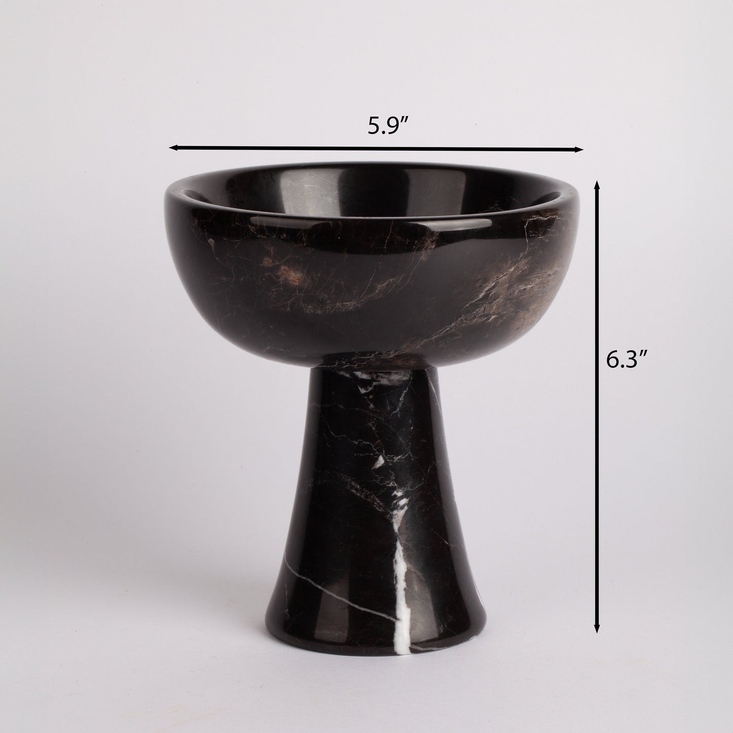 Marble Serving Bowl / Centerpiece / Pedestal Serving Bowl / Home Gift / Home Decoration / Gift For Her / Home Accessories