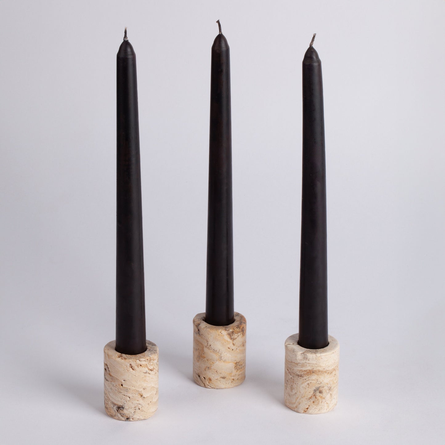 Travertine Candlestick Holder, Marble Candlestick Holder, Mini Candlestick Holder, Small Candle Holder, Stone Candle, Home Accessories