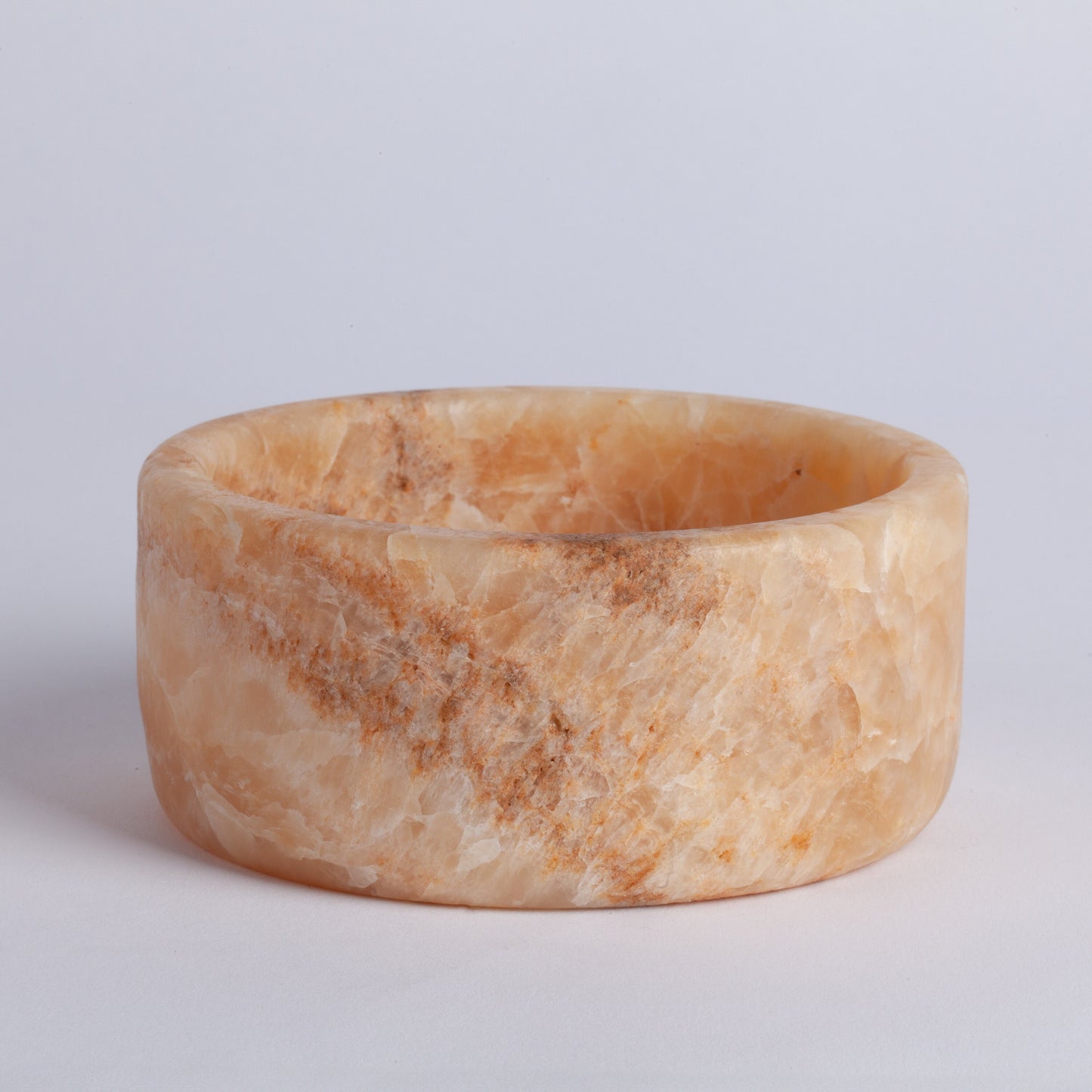 4.3" (11 cm) Alabaster Bowl / Onyx Bowl / Unique Natural Stone bowl / Home Decoration / Home Accessories / Decorative Stone / Home Gift