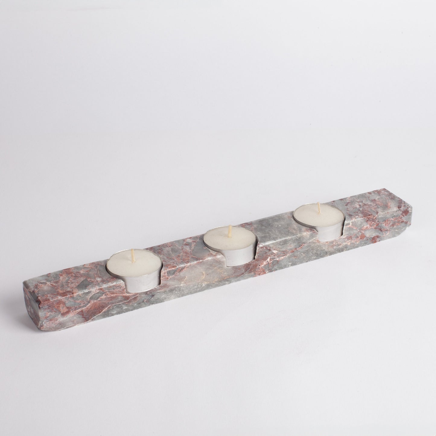 11.8" (30 cm) Marble Candleholder / Marble Tea-light Candleholder / Marble Candleholder