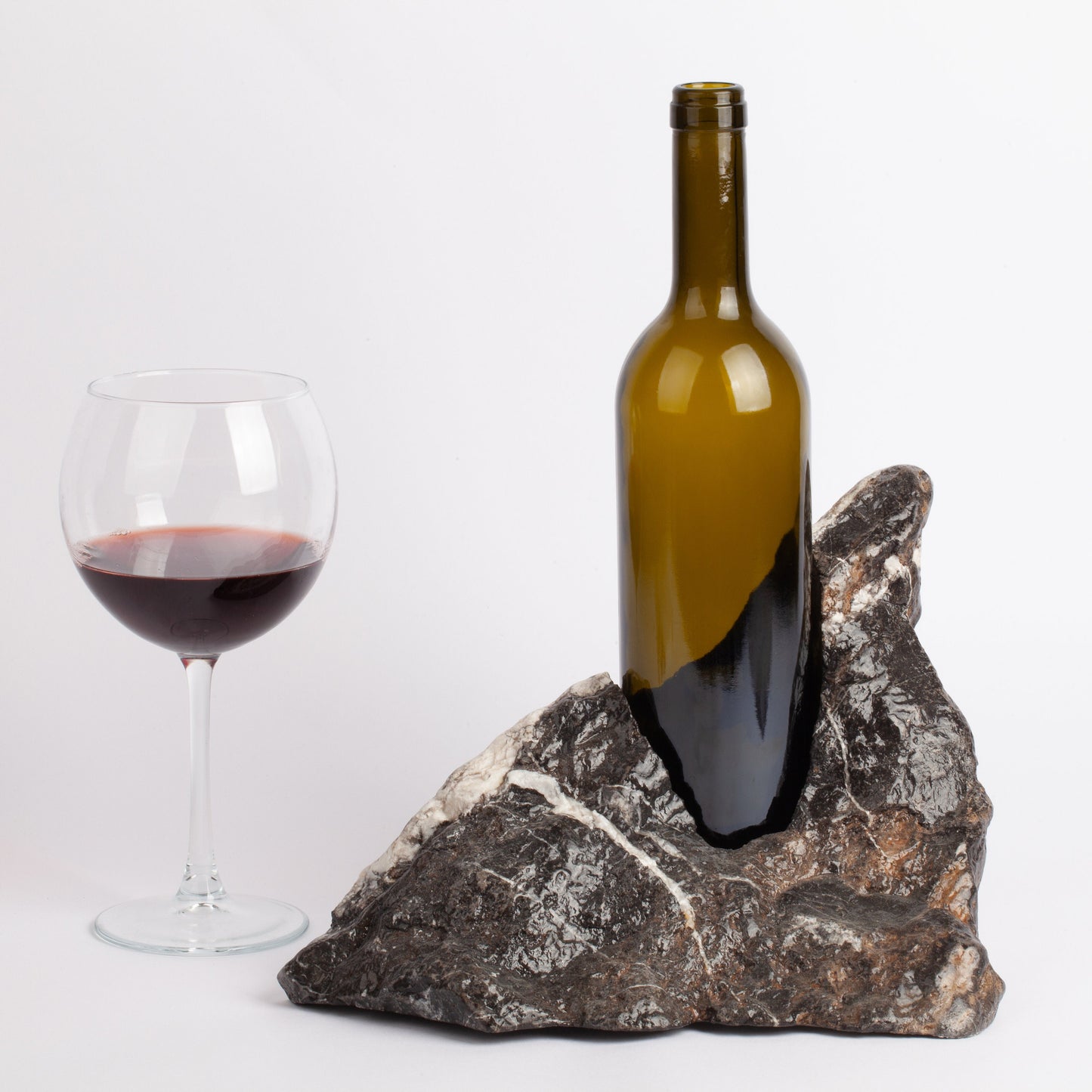 Unique Marble Wine Bottle Holder / Stone Wine Bottle Holder / Stone Wine Holder / Marble Wine Bottle Holder / Wine Holder / Wine Rack