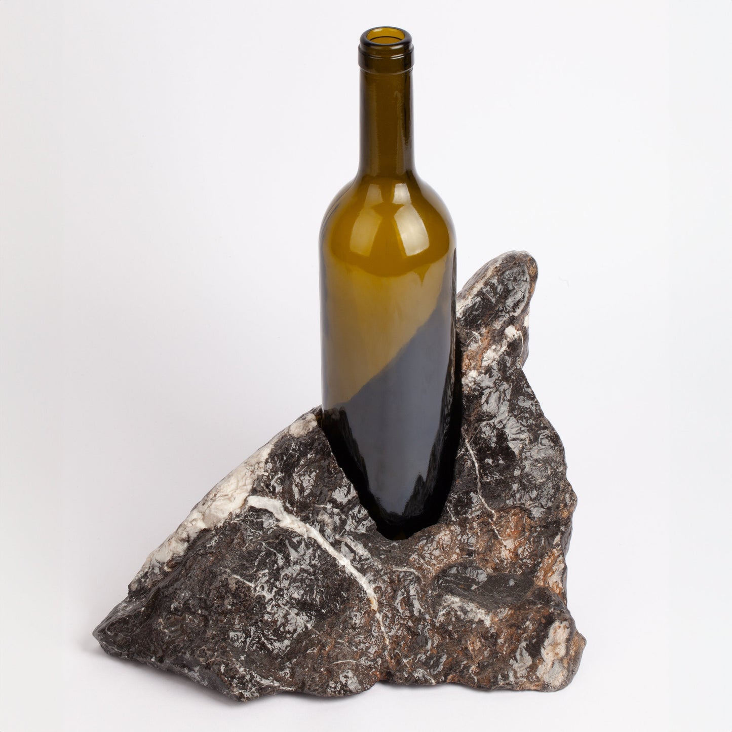 Unique Marble Wine Bottle Holder / Stone Wine Bottle Holder / Stone Wine Holder / Marble Wine Bottle Holder / Wine Holder / Wine Rack