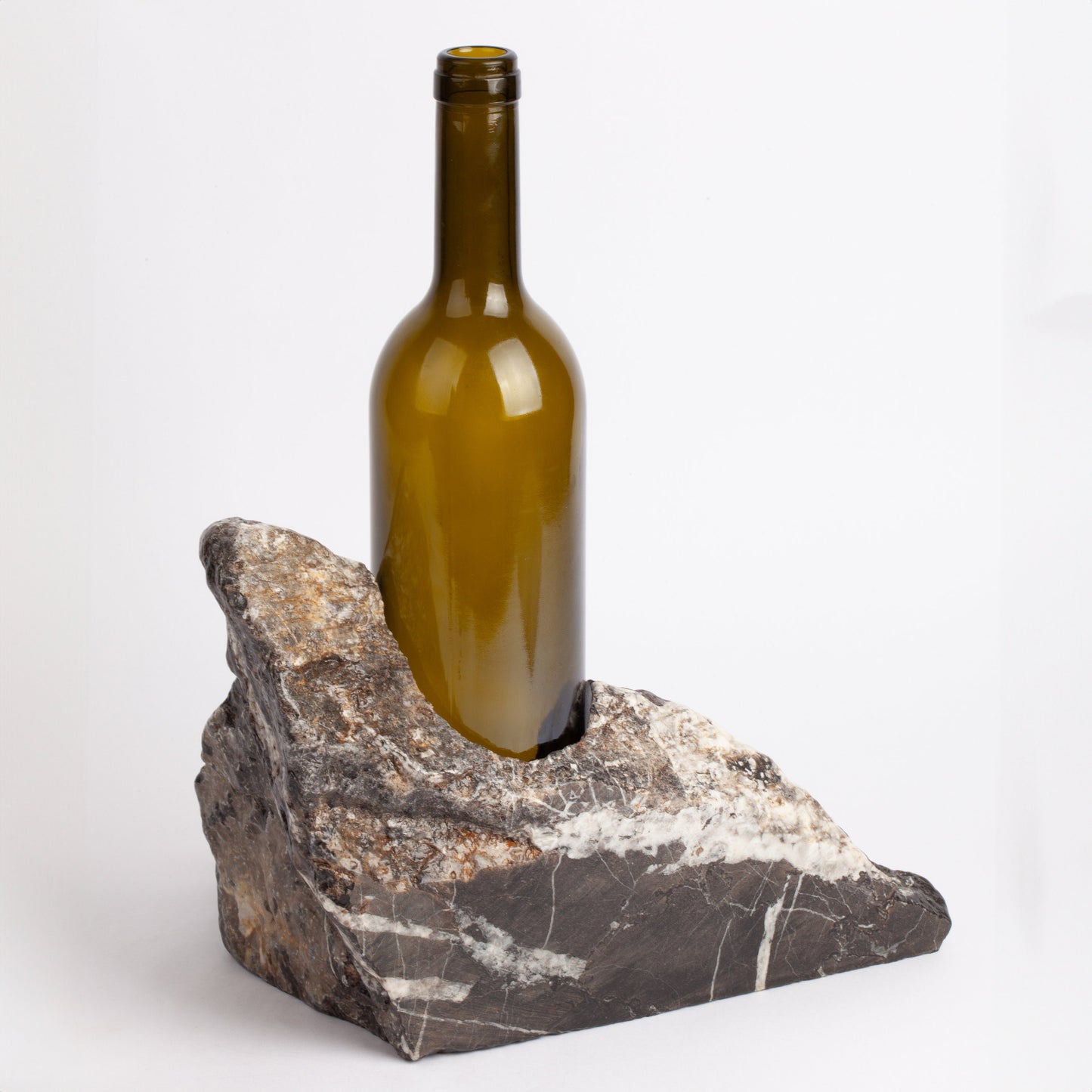 Unique Marble Wine Bottle Holder / Stone Wine Bottle Holder / Stone Wine Holder / Marble Wine Bottle Holder / Wine Holder / Wine Rack