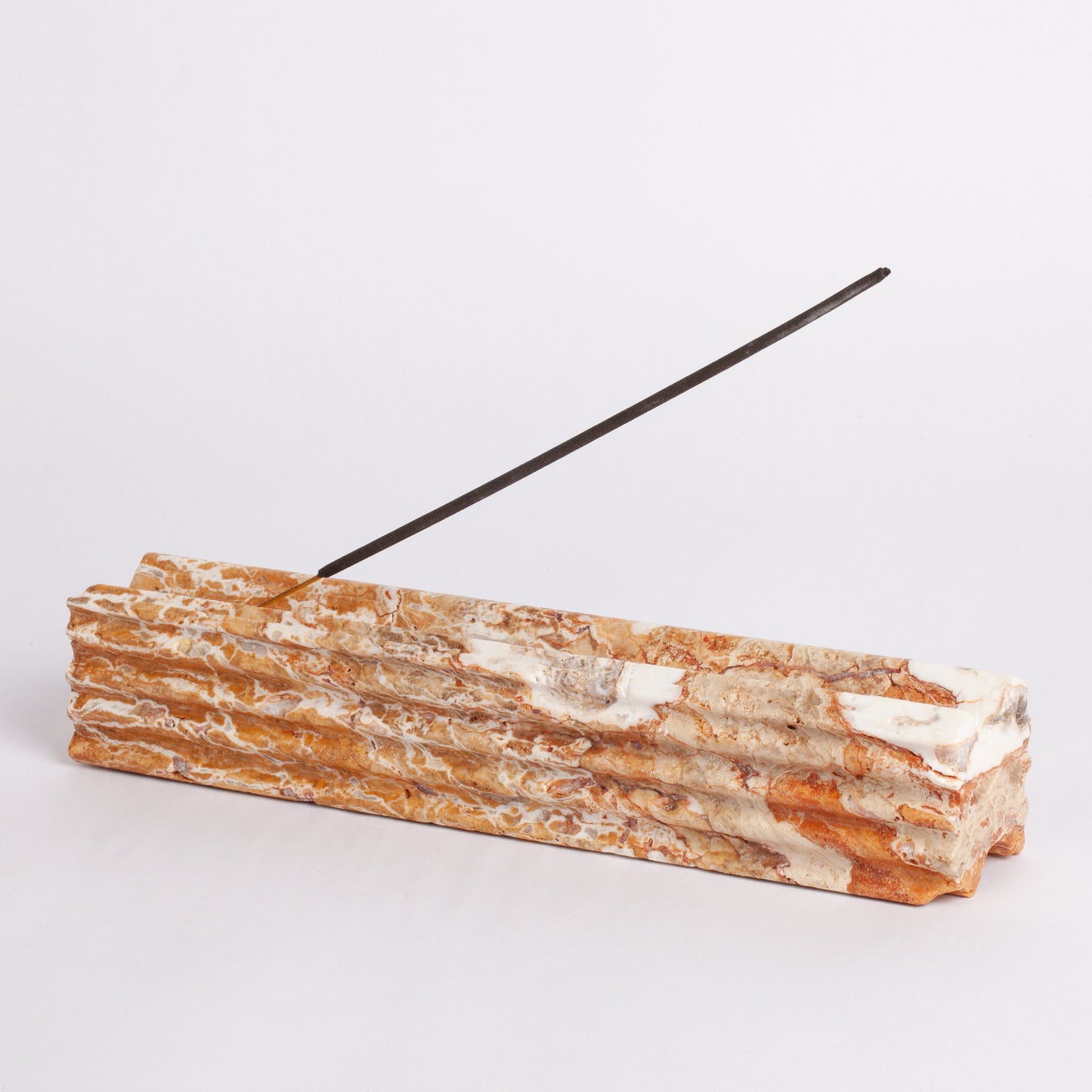 Leonardo Travertine Incense Holder / Stone Incense Holder / Marble Incense Holder / Meditation / Home Decoration / Home Meditation