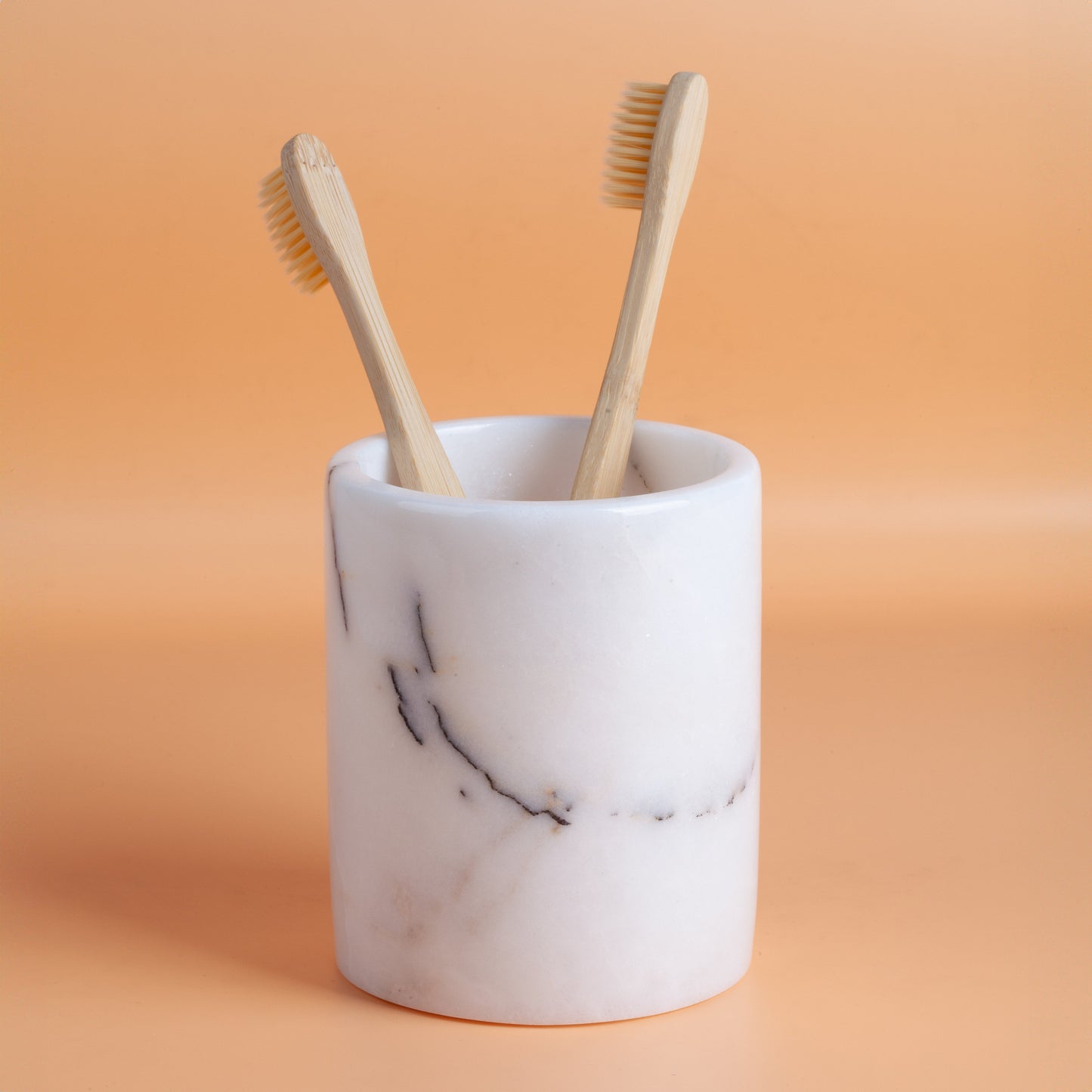 Marble Toothbrush, Pencil Holder, Marble Container, Bathroom Accessories, Marble Bathroom, Stone Bathroom Decor, Onyx Toothbrush Holder