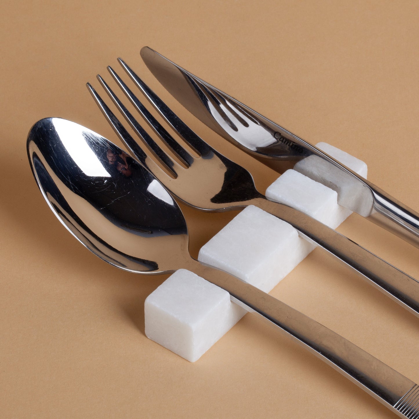 White Marble Cutlery Rest / Chopstick Rest / Marble Cutlery Rest / Marble Chopstick Rest / Cutlery Rest / White Marble