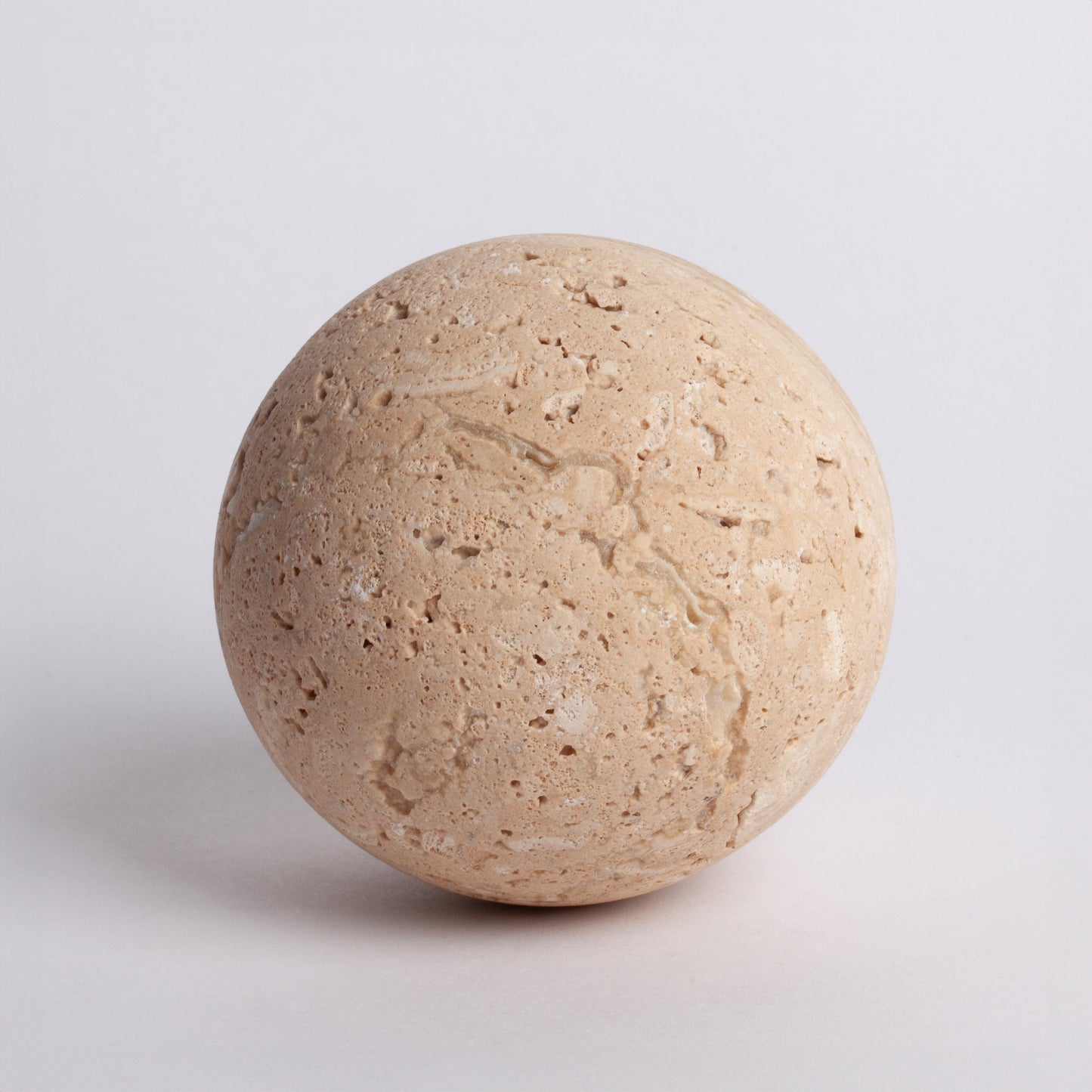 Travertine Sphere / Travertine Ball / Marble Ball / Marble Sphere / Travertine Ornament / Marble Ornament / Housewarming Gift / Home Gift