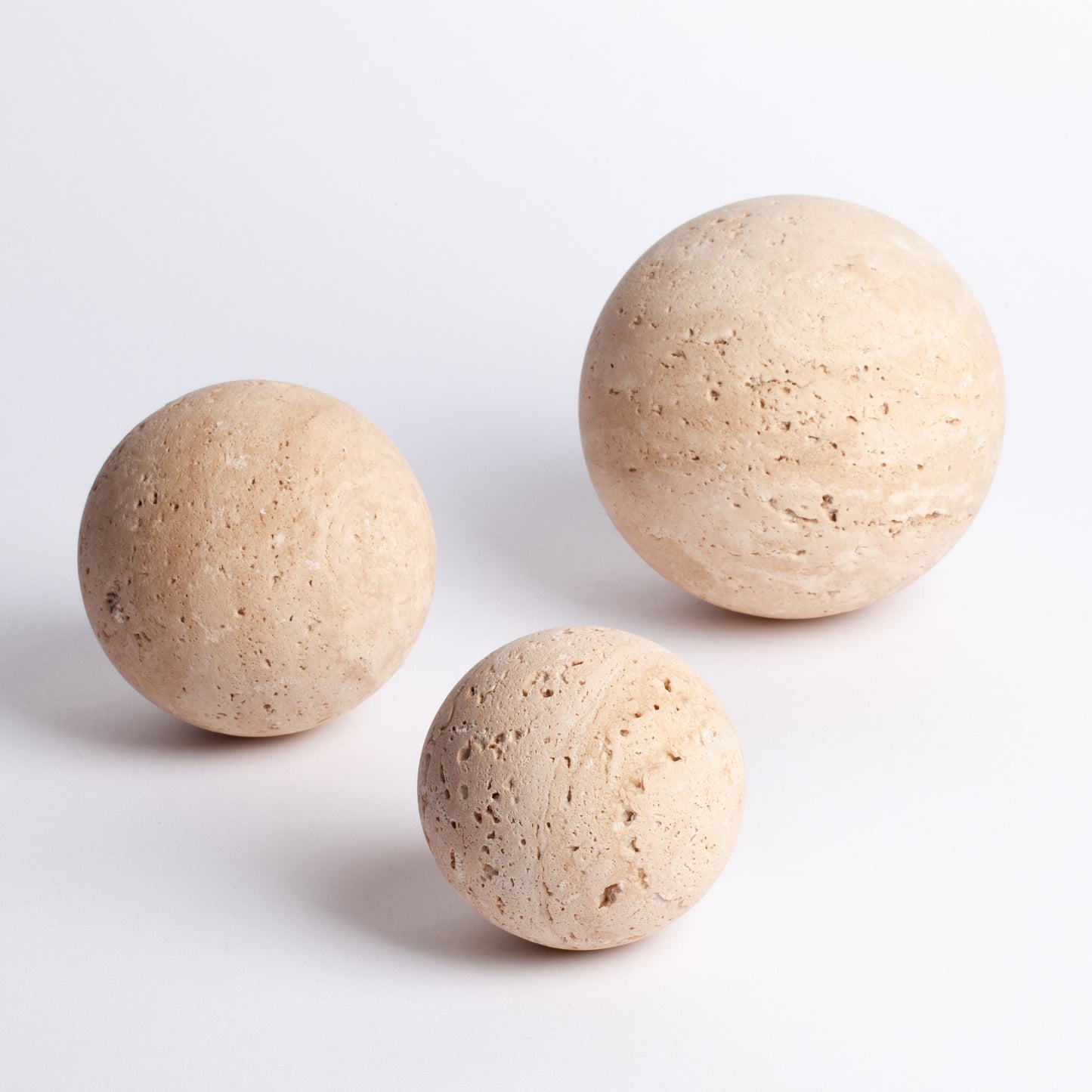 Travertine Sphere / Travertine Ball / Marble Ball / Marble Sphere / Travertine Ornament / Marble Ornament / Housewarming Gift / Home Gift