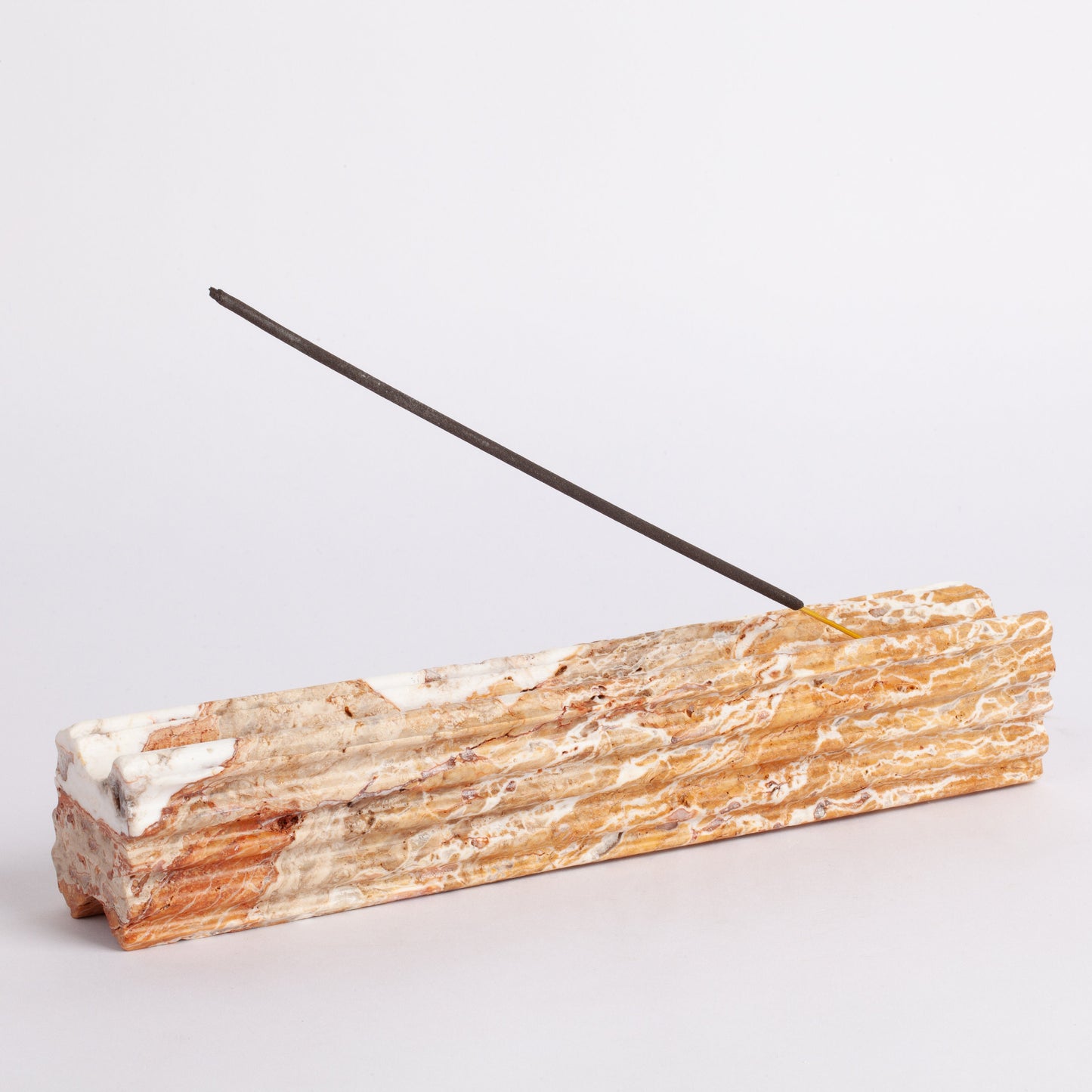 Leonardo Travertine Incense Holder / Stone Incense Holder / Marble Incense Holder / Meditation / Home Decoration / Home Meditation