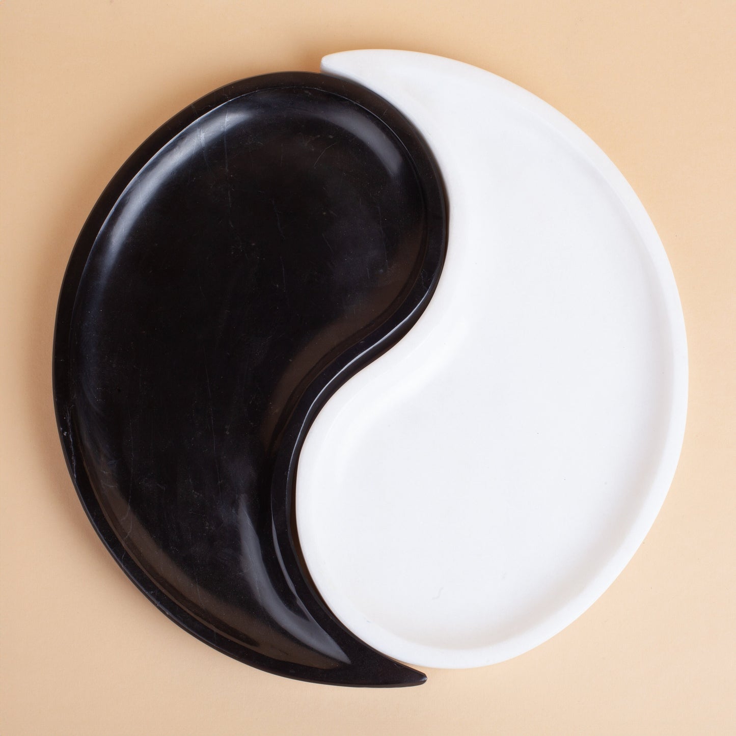 Yin Yang Marble Plate, Yin Yang Plate, Marble Yin Yang, Stone Yin Yang, Yin Yang Decor, Yin Yang Ornament, Yin & Yang Decoration