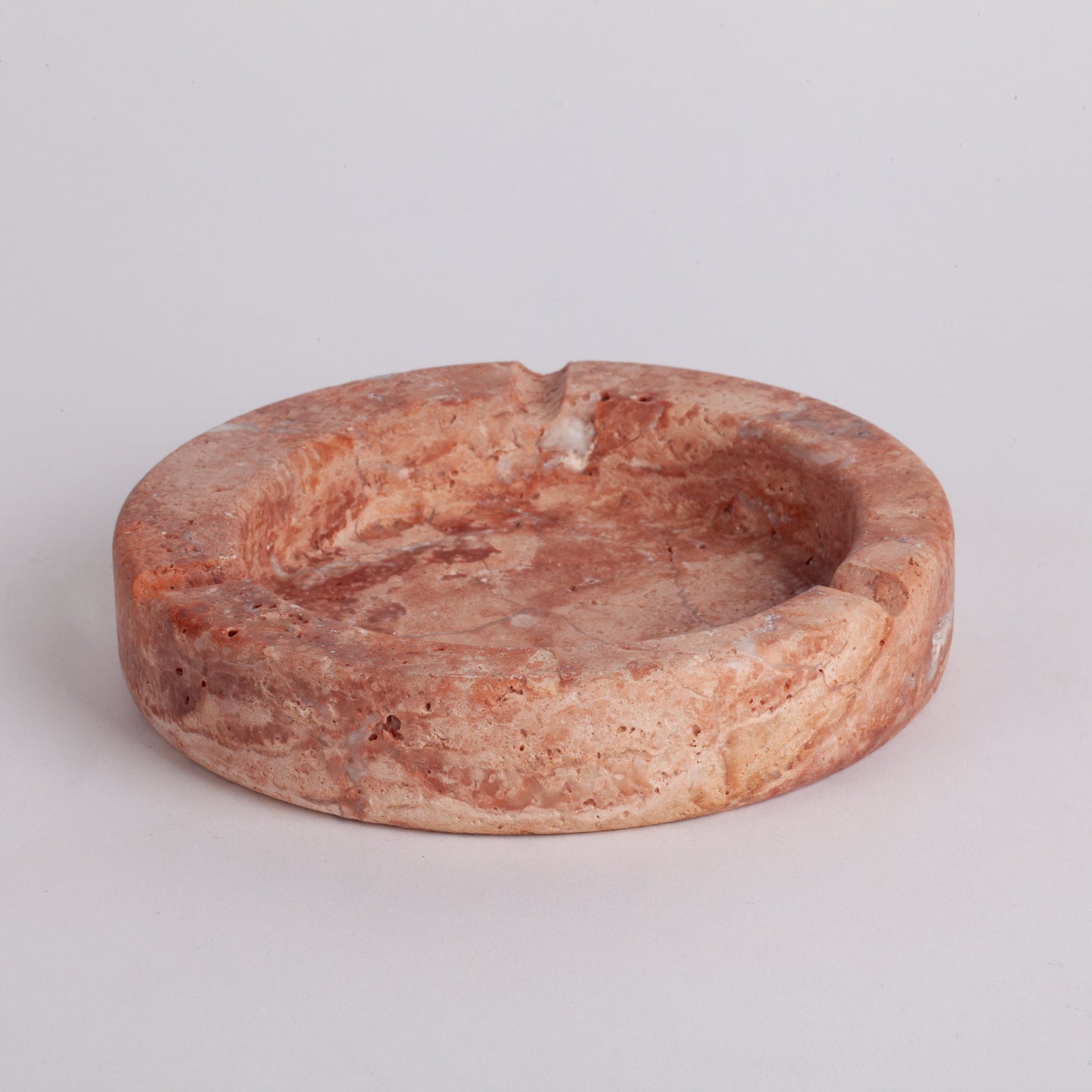 Travertine Ashtray, Marble Ashtray, Ashtray, Beige Travertine Ashtray, Pink Travertine Ashtray, Natural Stone Ashtray, Stone Ashtray