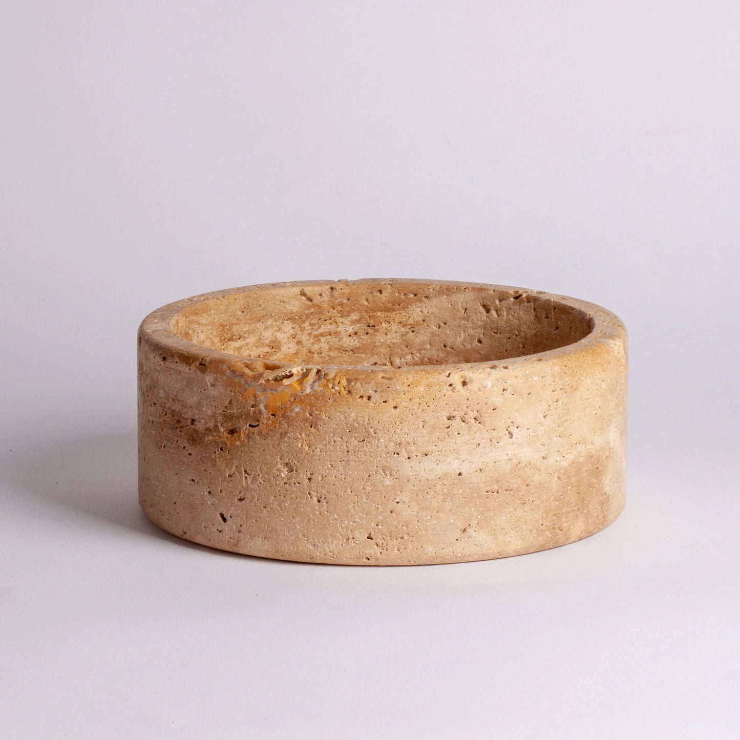 Various Size Travertine Cylinder Bowl / Natural Stone Bowl / Kitchen Accessories /Home Gift / Home Decoration / Handmade Bowl / Gift For Her