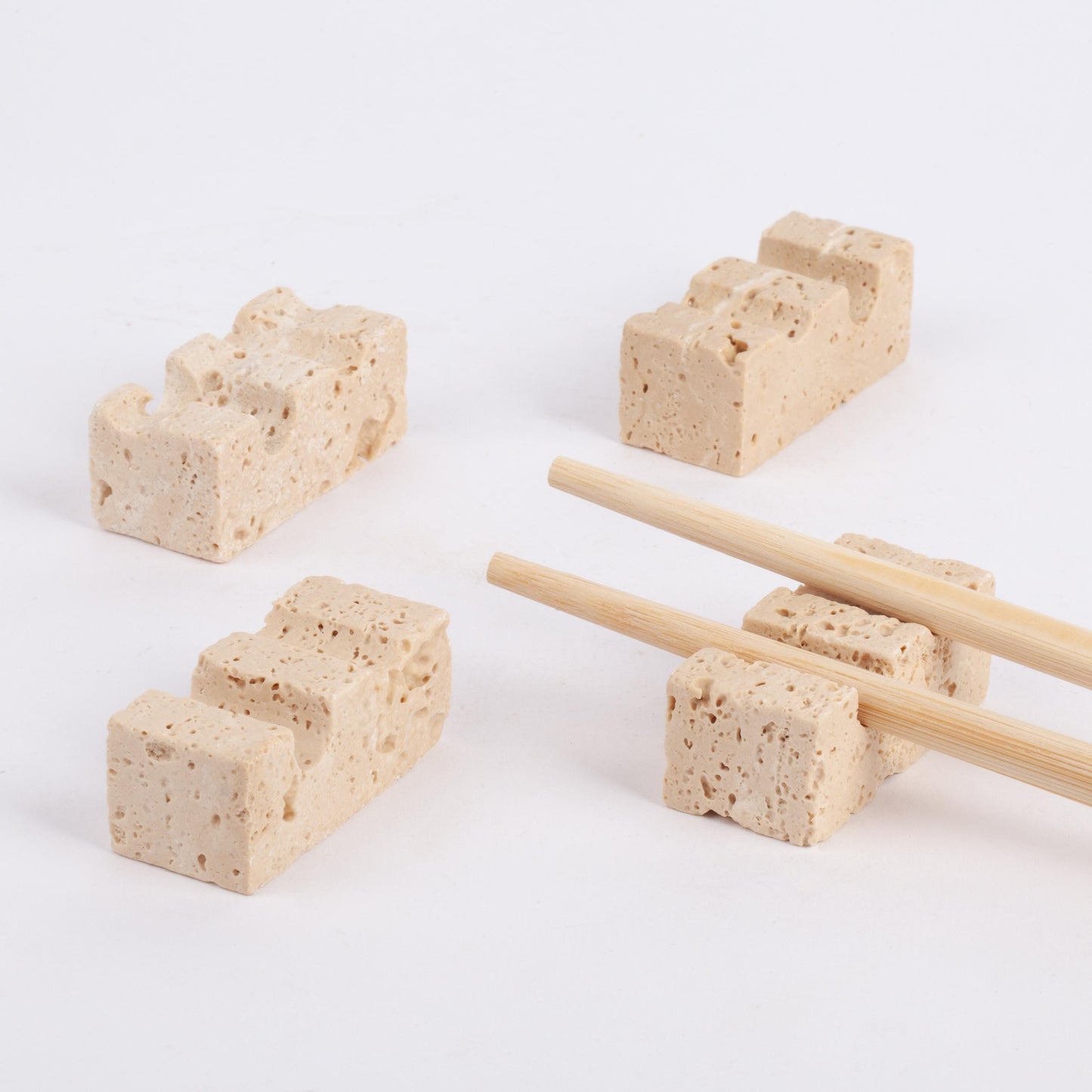 Marble Chopstick Rest, Travertine Chopstick Rest, Chopstick Rest, Asian Cusine, Asian Cusine Accessories, Rest For Chopsticks, Chopstick