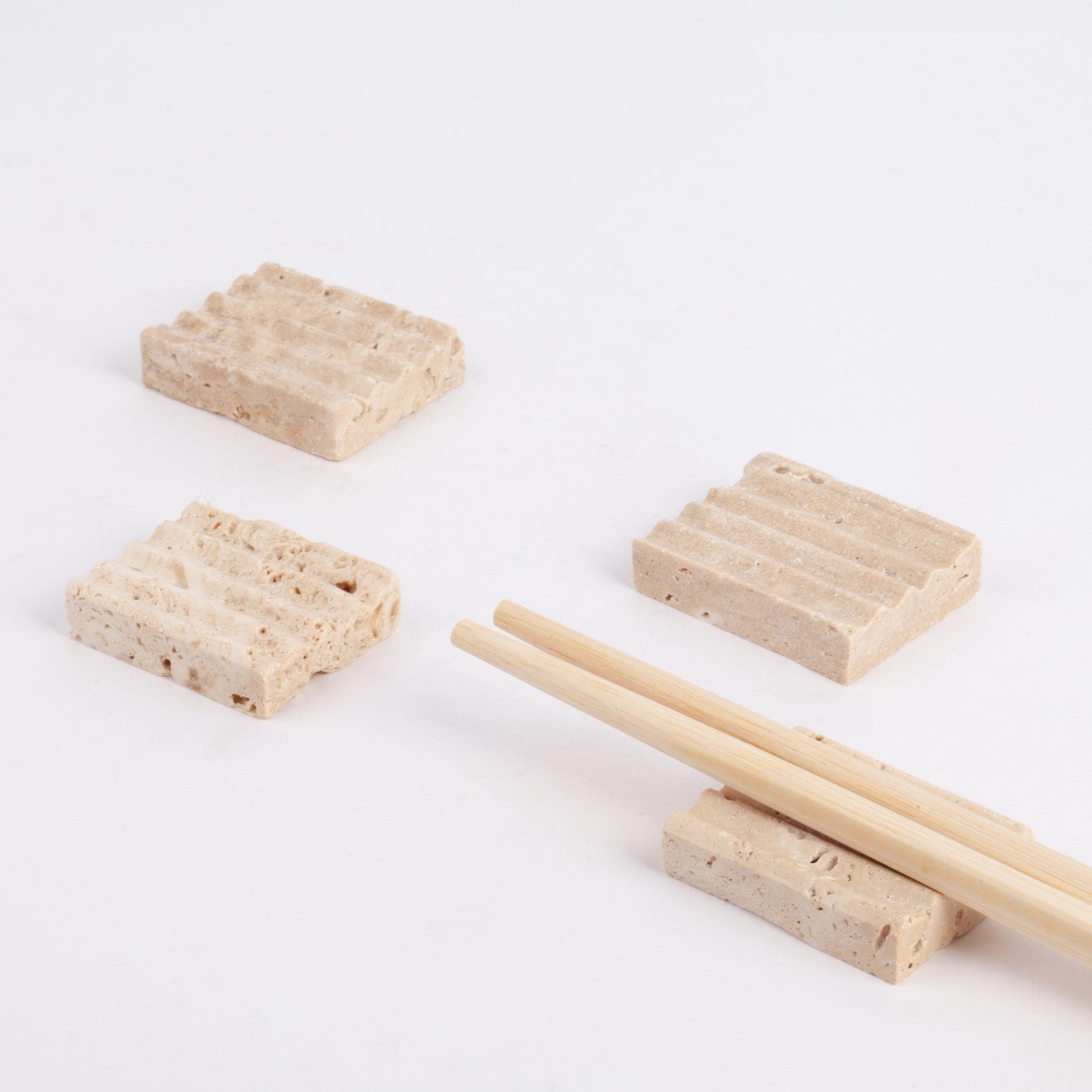 Marble Chopstick Rest, Travertine Chopstick Rest, Chopstick Rest, Asian Cusine, Asian Cusine Accessories, Rest For Chopsticks, Chopstick