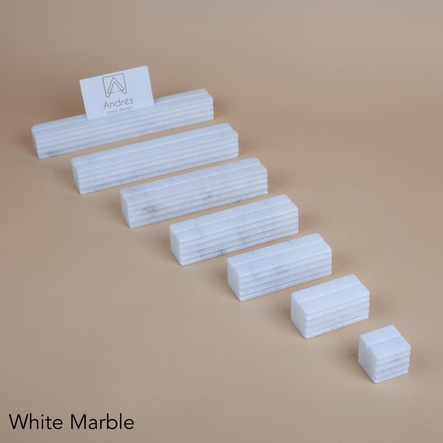 White Card Holder, Marble Menu Holder, Jewelry Display, Name Tag Holder, Wedding Name Tag Holder, Bar Sign, Stone Wedding Place Holders