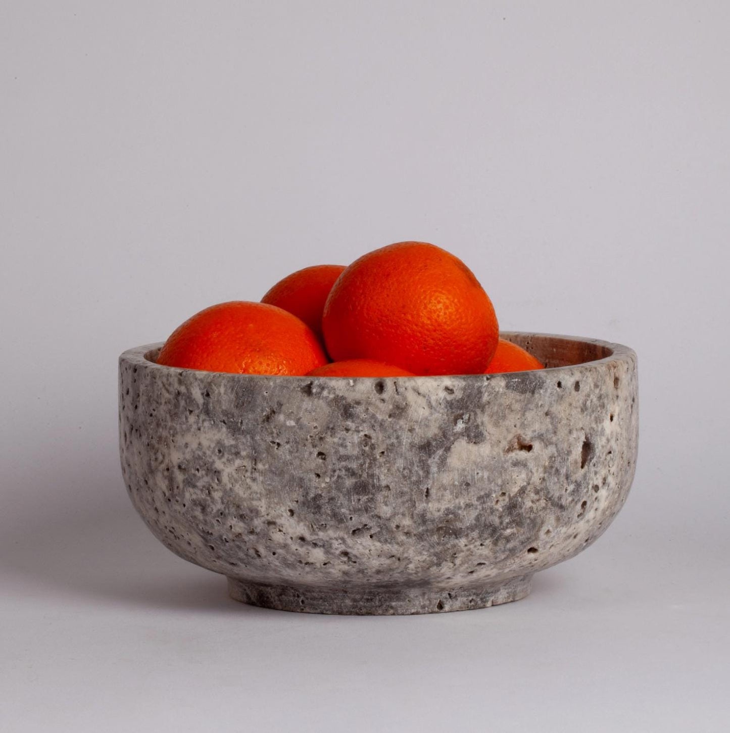 8"(20 cm) Travertine Bowl, Natural Stone Bowl, Kitchen Accessories, Home Gift, Home Decoration, Handmade Bowl, Marble bowl, Centerpiece bowl