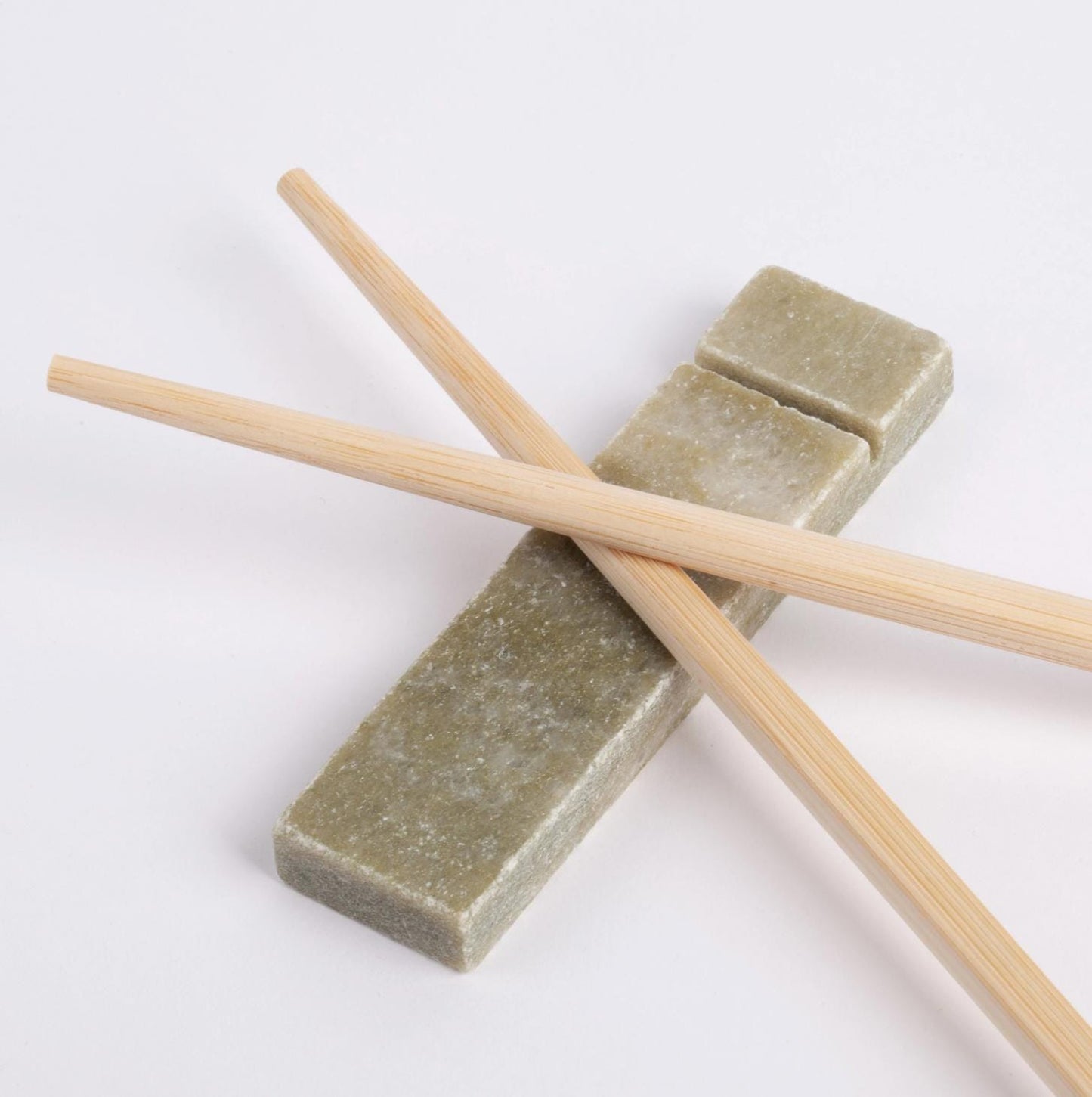 Green Marble Cutlery Rest with knife insert, Travertine Chopstick Rest, Green Marble C, Stone Cutlery Rest Set, Utensil holder