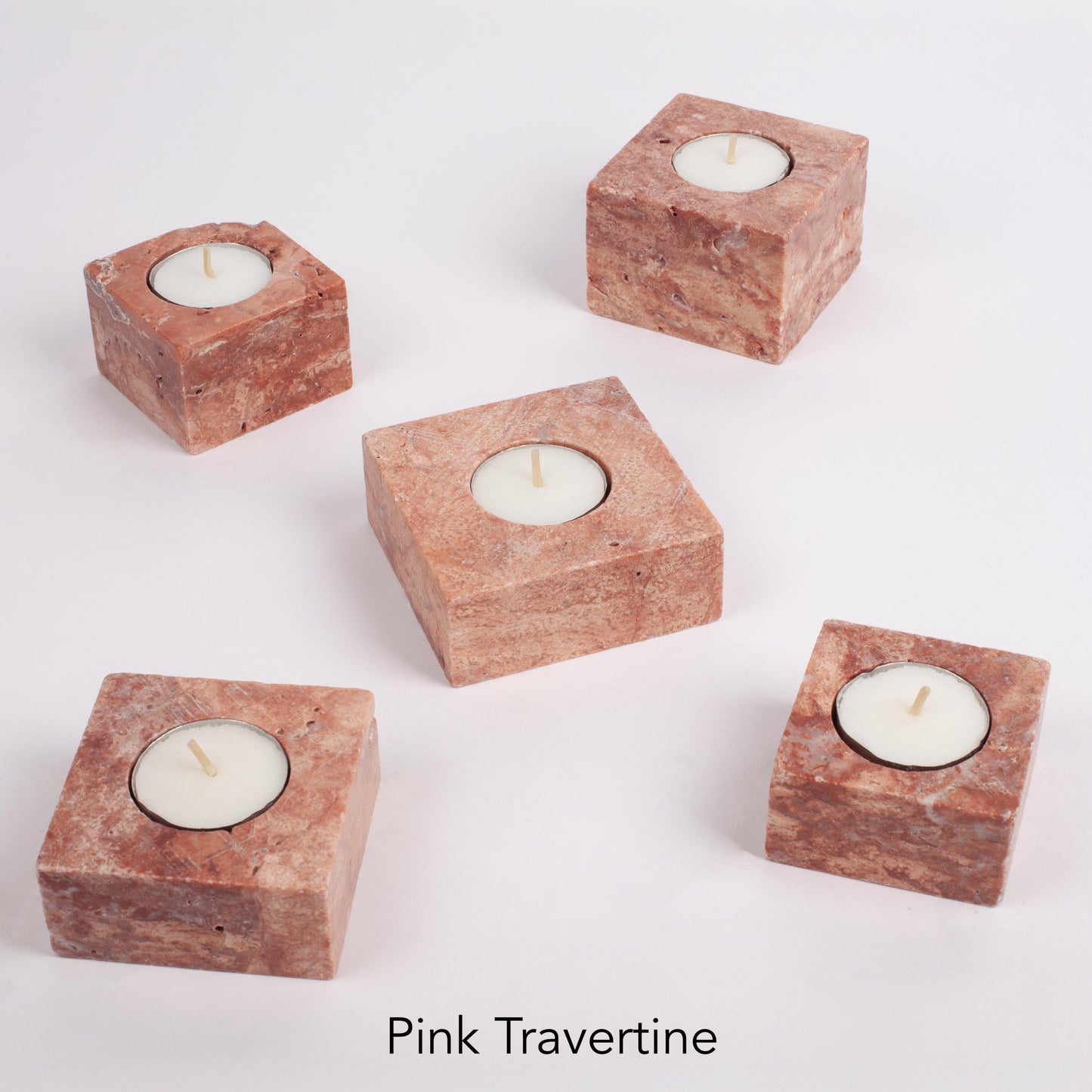 Natural Candle Holder, Travertine Candle Holder, Marble Candle Holder, Cute Candle, House Gift, Stone Candle Holder, Tealight Candle Holder