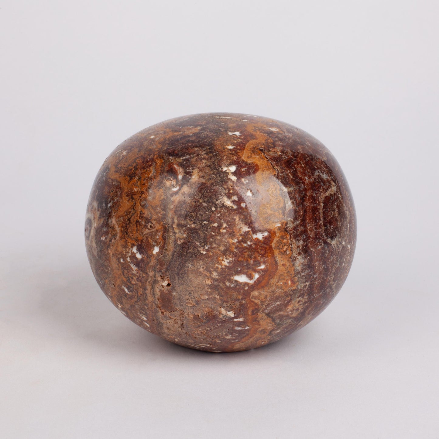 Terme Travertine Sphere 4.7 Inch/12 cm, Travertine Ball, Marble Ball, Marble Sphere, Travertine Ornament, Marble Ornament, Housewarming Gift