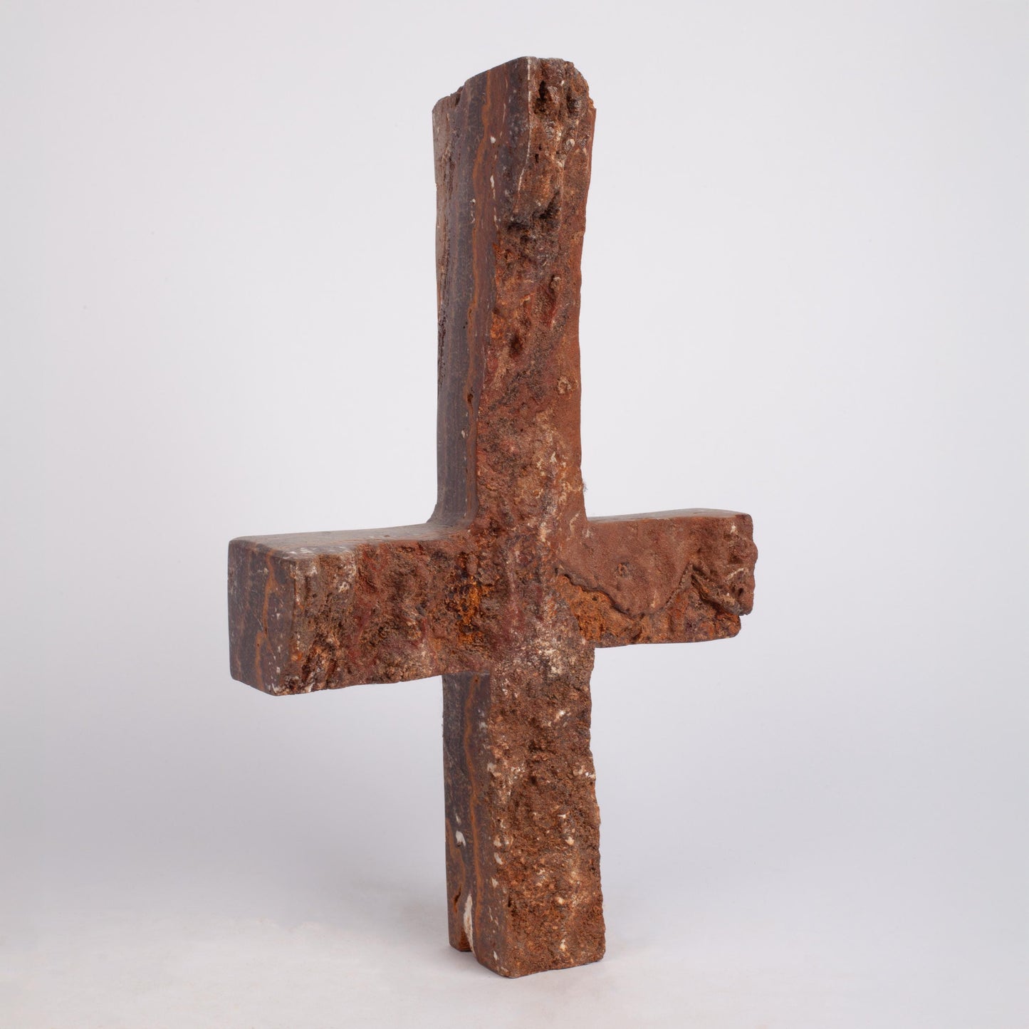 Terme Travertine Cross, Travertine Cross, Cross ornament, Unique Cross, Home Decoration, Home Accessories, Cross made from Stone