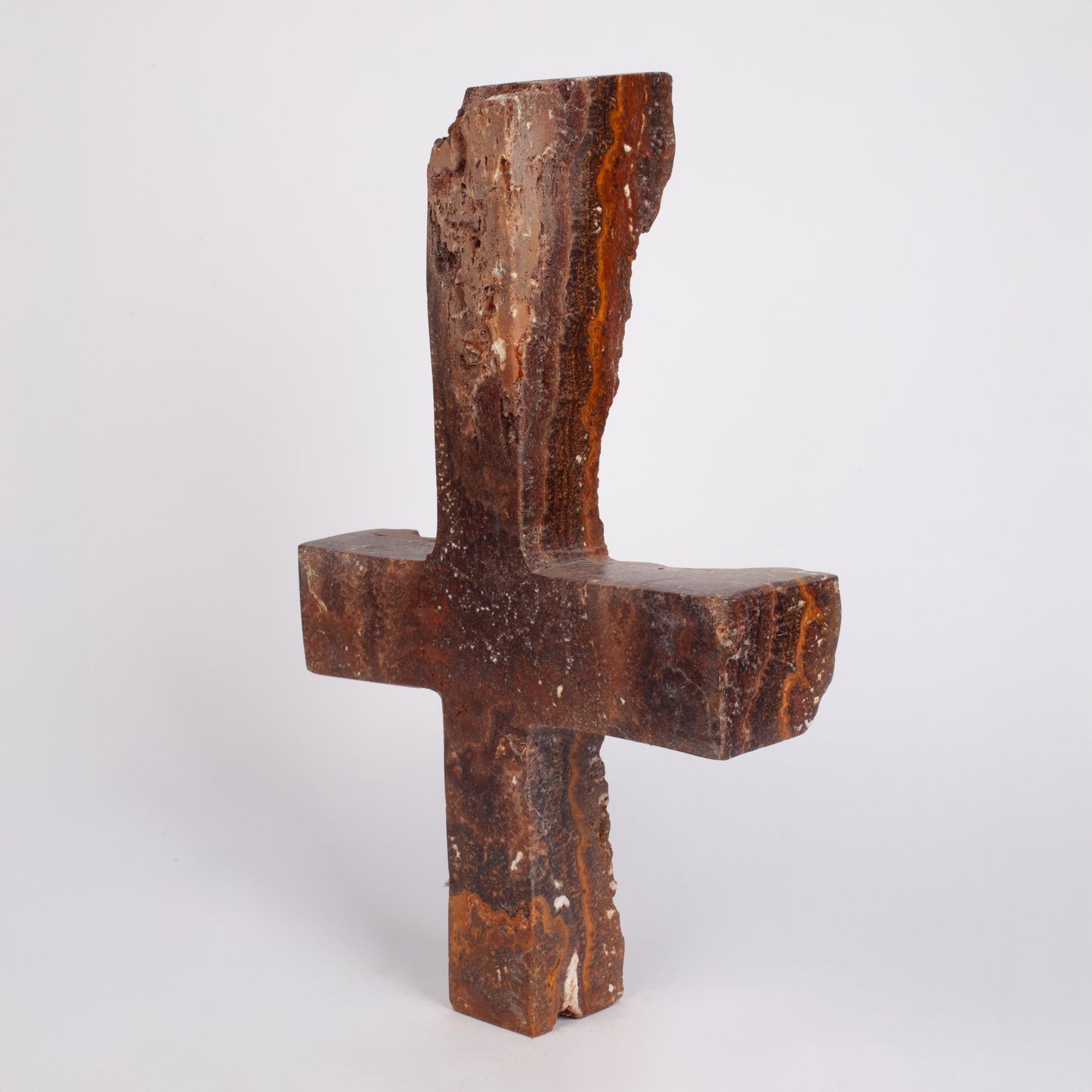 Terme Travertine Cross, Travertine Cross, Cross ornament, Unique Cross, Home Decoration, Home Accessories, Cross made from Stone