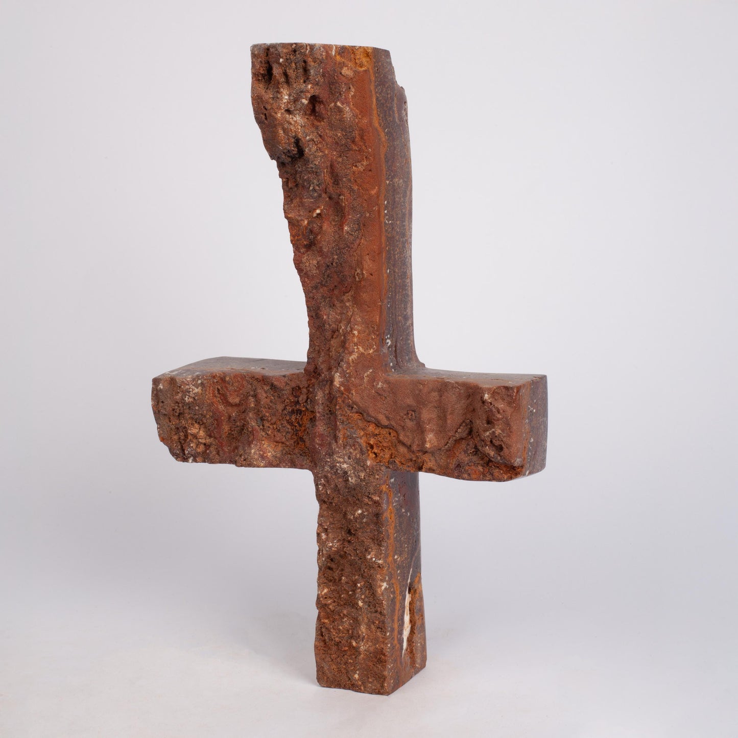 Terme Travertine Cross, Travertine Cross, Cross ornament, Unique Cross, Home Decoration, Home Accessories, Cross made from Stone