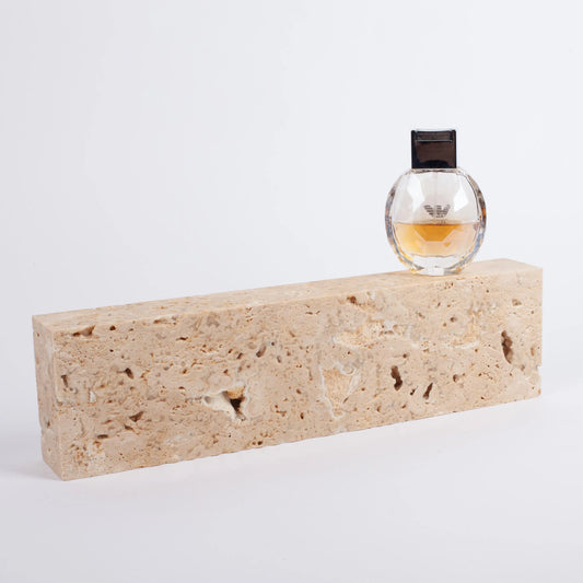 Travertine Rectangle, Marble Rectangle, Travertine Ornament, Marble Ornament, Travertine Display, Primitive Decoration, Marble Display Piece