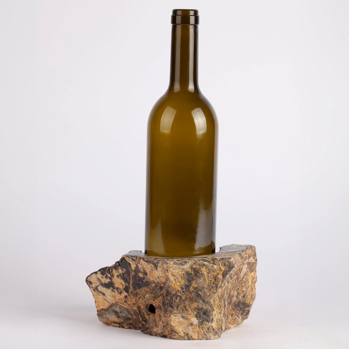 Unique Marble Wine Bottle Holder / Stone Wine Bottle Holder / Stone Wine Holder / Marble Wine Bottle Holder / Wine Holder / Wine Rack