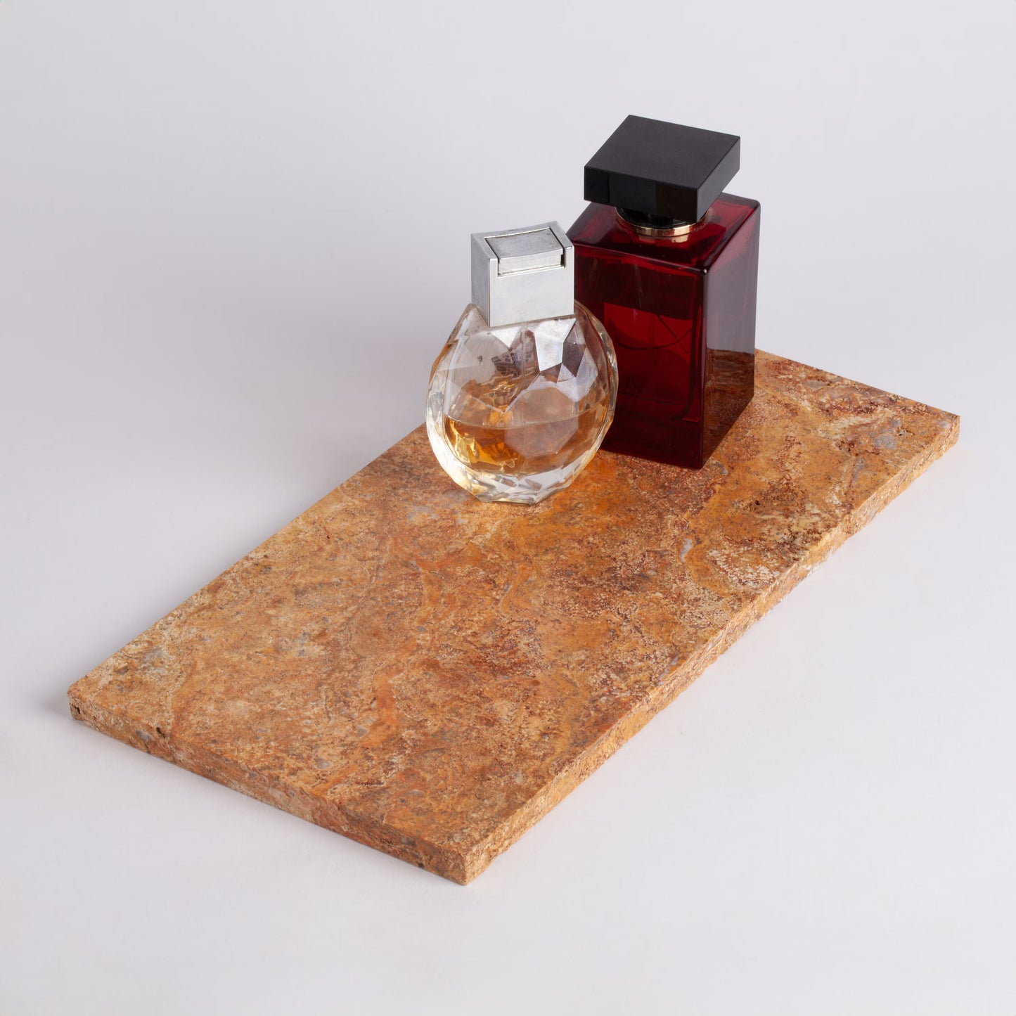 11.8" x 7.9" (30 x 15 cm), Travertine Tray, Stone Tray, Marble Plate, Marble Catchall, Stone Cathchall, Marble Tray, Natural Stone Tray