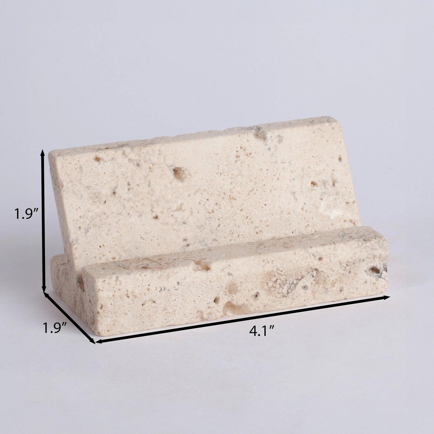 Travertine Business Card Holder, Reserved Sign Holder, Card Stand, Display Stand, Menu Holder, Photo Holder, Photo Stand, Marble Photo Hold