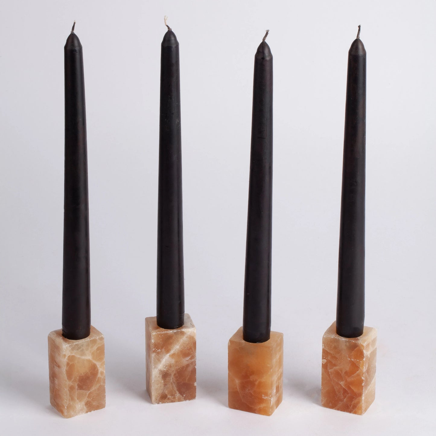 Travertine & Onyx Candlestick Holder, Candlestick Holder, Stone Candle Holder, Small Candle Holder, Mini Candlestick holder, Natural candle