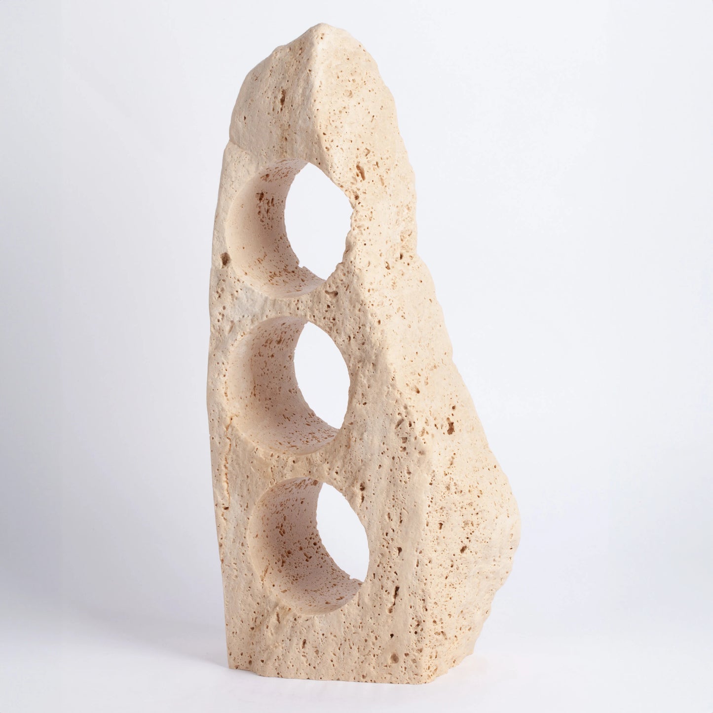 Unique Travertine Wine Bottle Holder / Stone Wine Bottle Holder / Stone Wine Holder / Marble Wine Bottle Holder / Wine Holder / Wine Rack