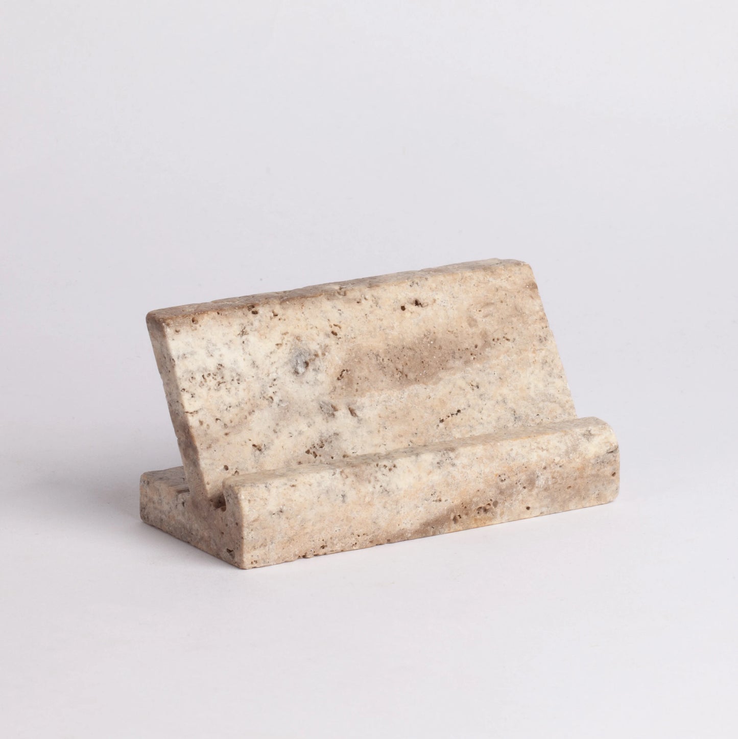 Travertine Business Card Holder, Reserved Sign Holder, Card Stand, Display Stand, Menu Holder, Photo Holder, Photo Stand, Marble Photo Hold