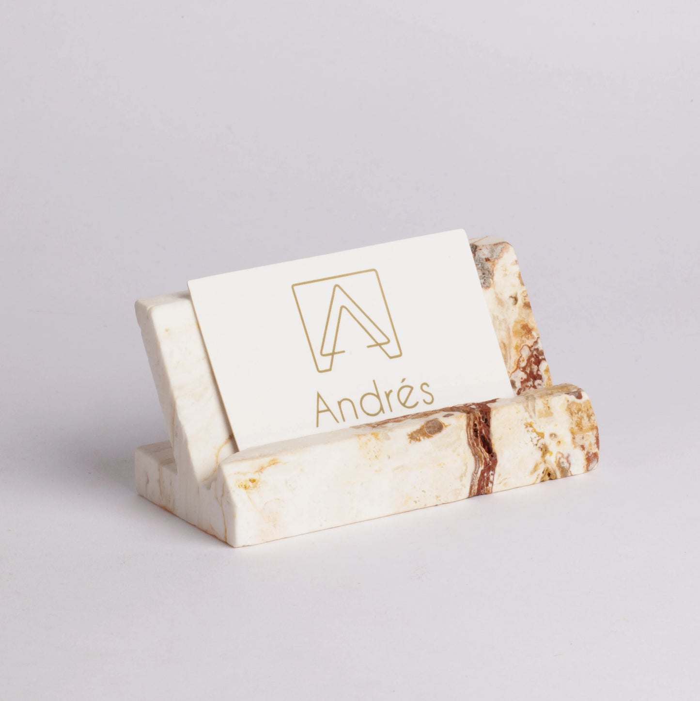 Travertine Business Card Holder, Reserved Sign Holder, Card Stand, Display Stand, Menu Holder, Photo Holder, Photo Stand, Marble Photo Hold